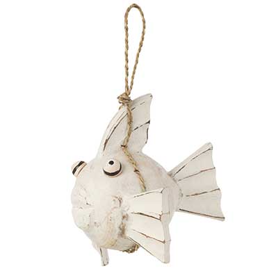 Fisch Albasia Holz hängend