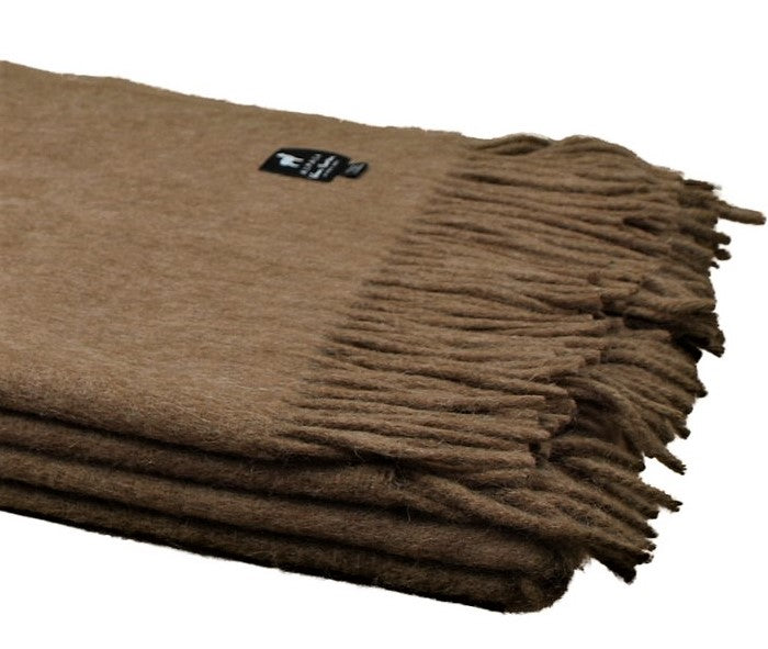 Wohndecke "Alpaka" Karamell