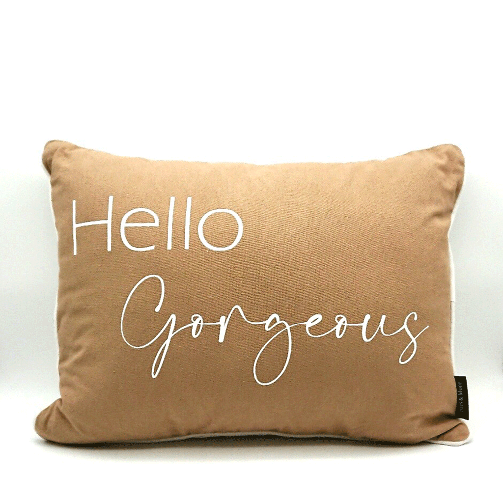 Deko Kissen "Hello Gorgeous"