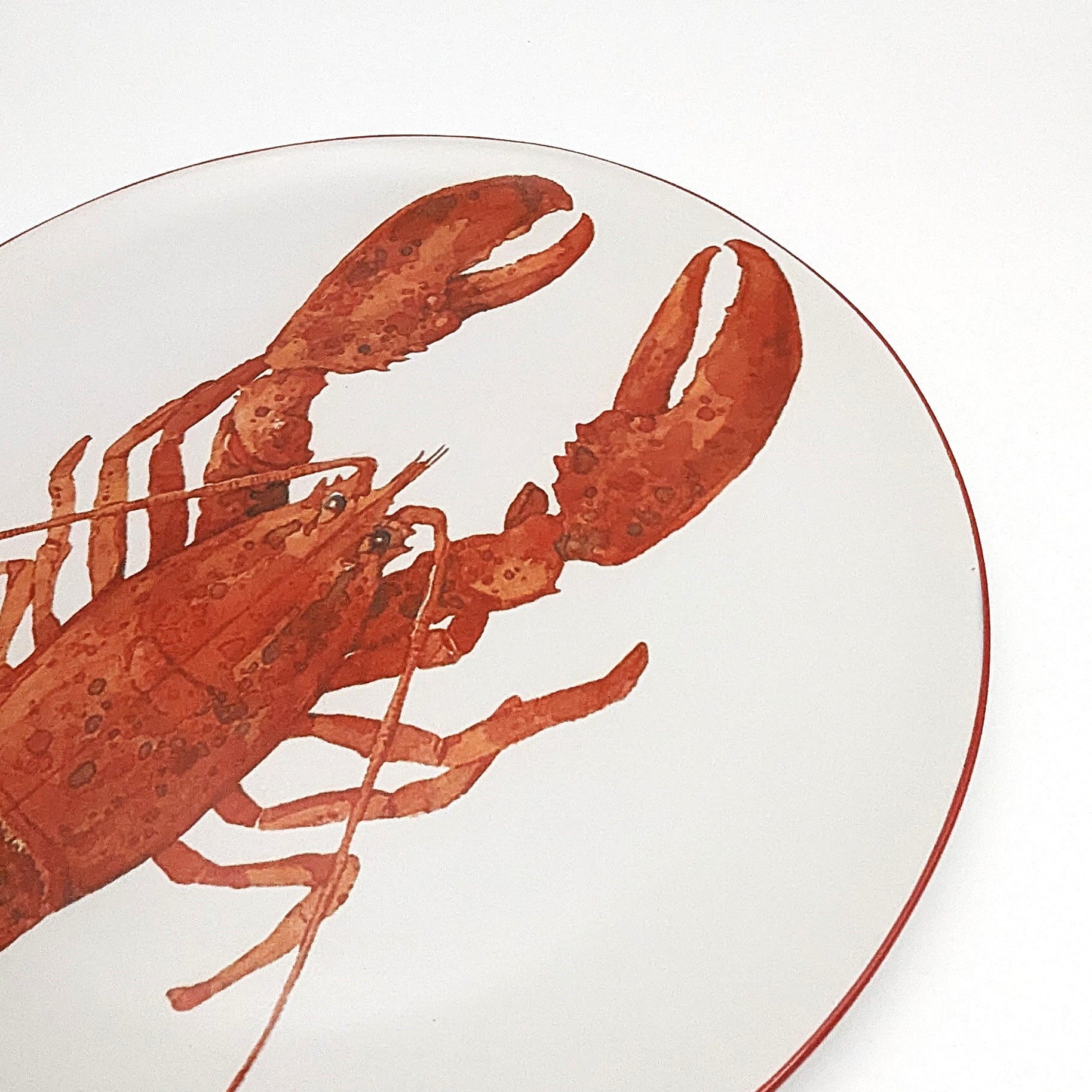 Essteller Muschel Durchmesser 33 cm