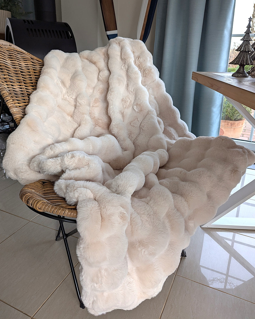 Fell Wohndecke luxuriös