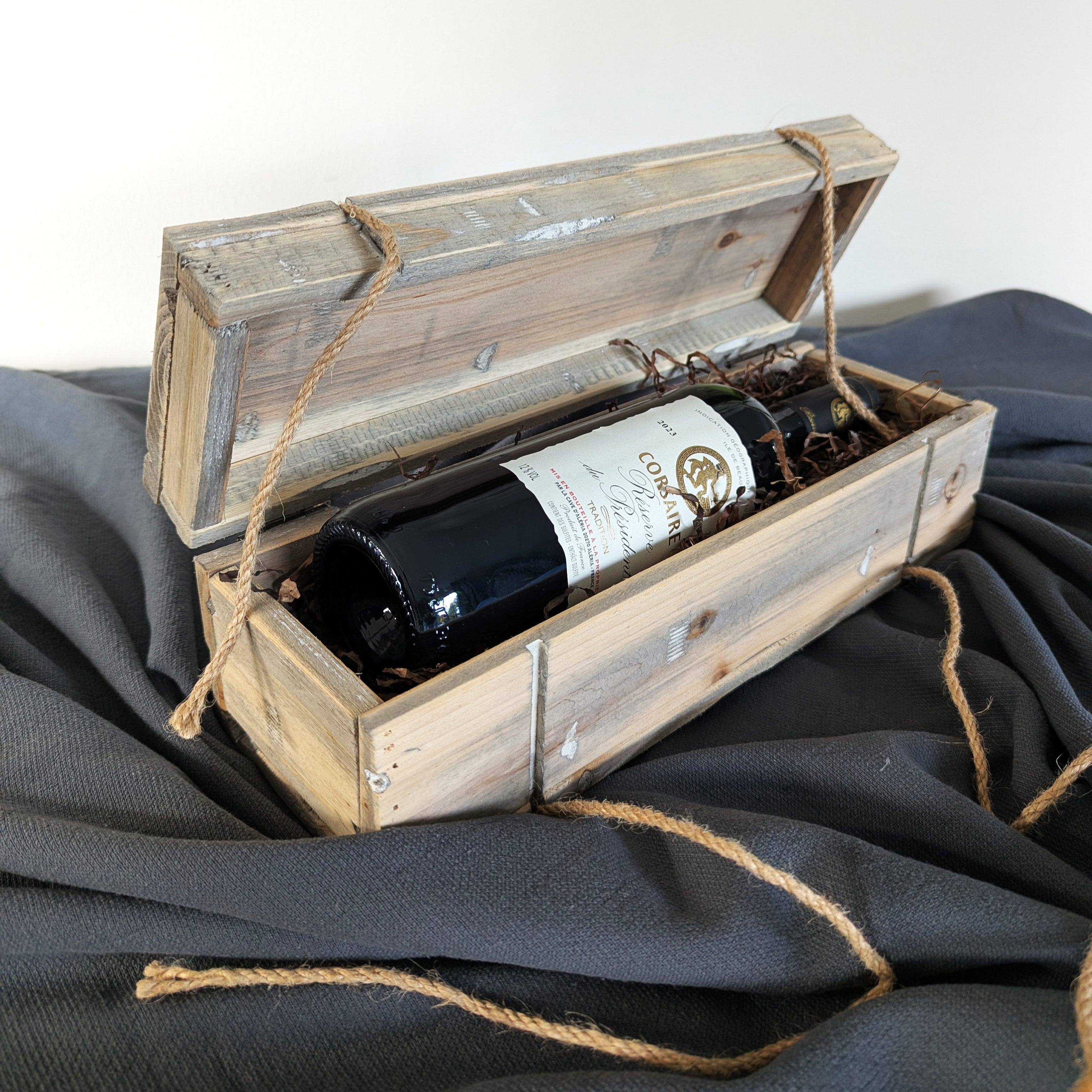 Geschenkbox Weinbox aus Holz