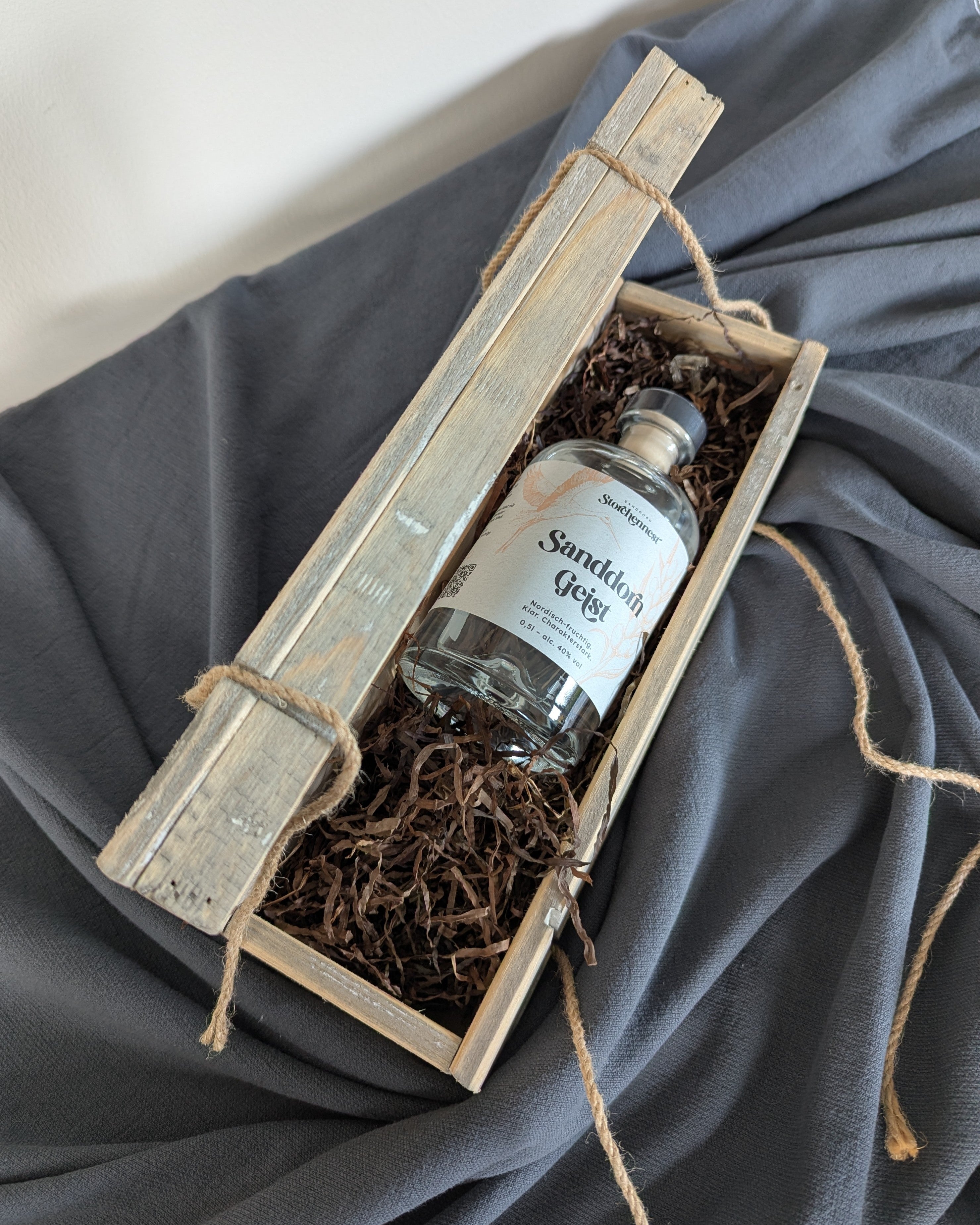 Geschenkbox Weinbox aus Holz