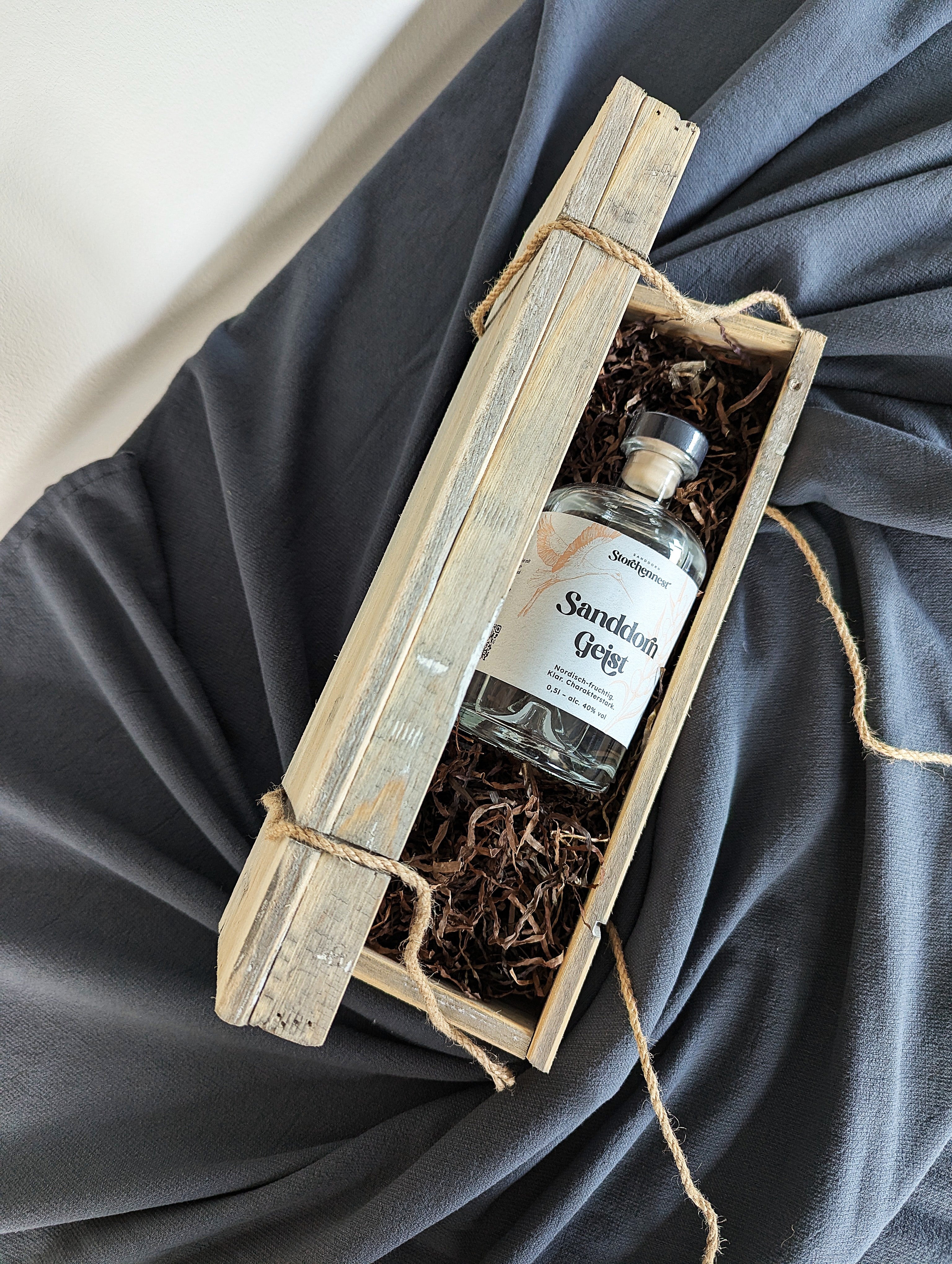 Geschenkbox Weinbox aus Holz