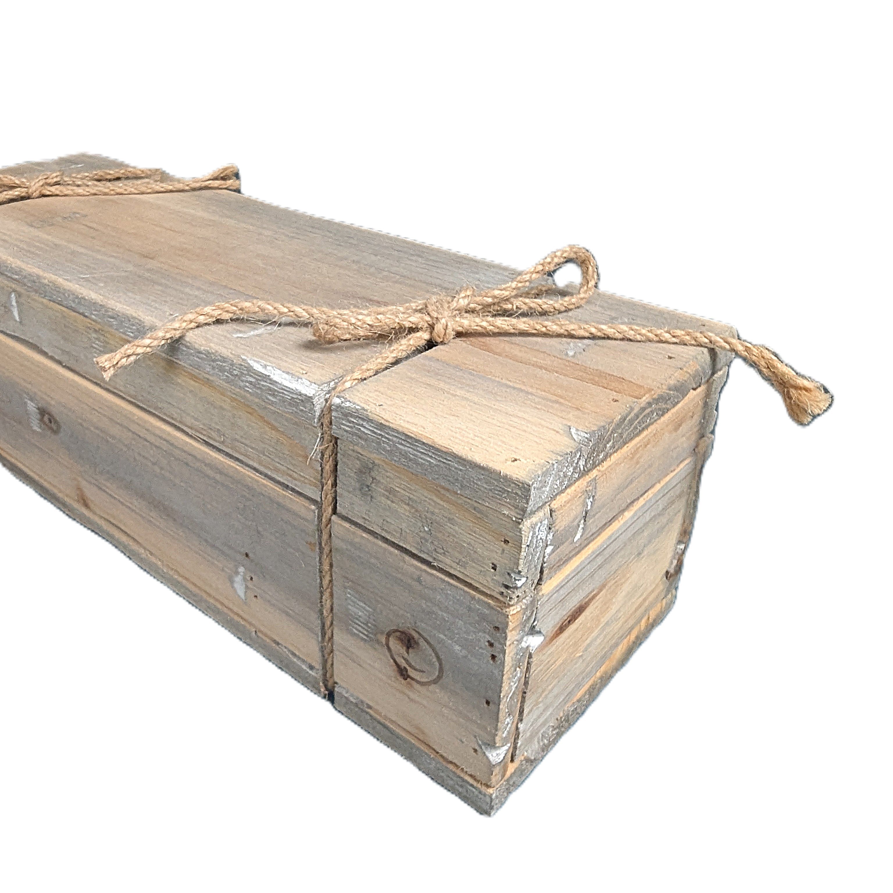 Geschenkbox Weinbox aus Holz