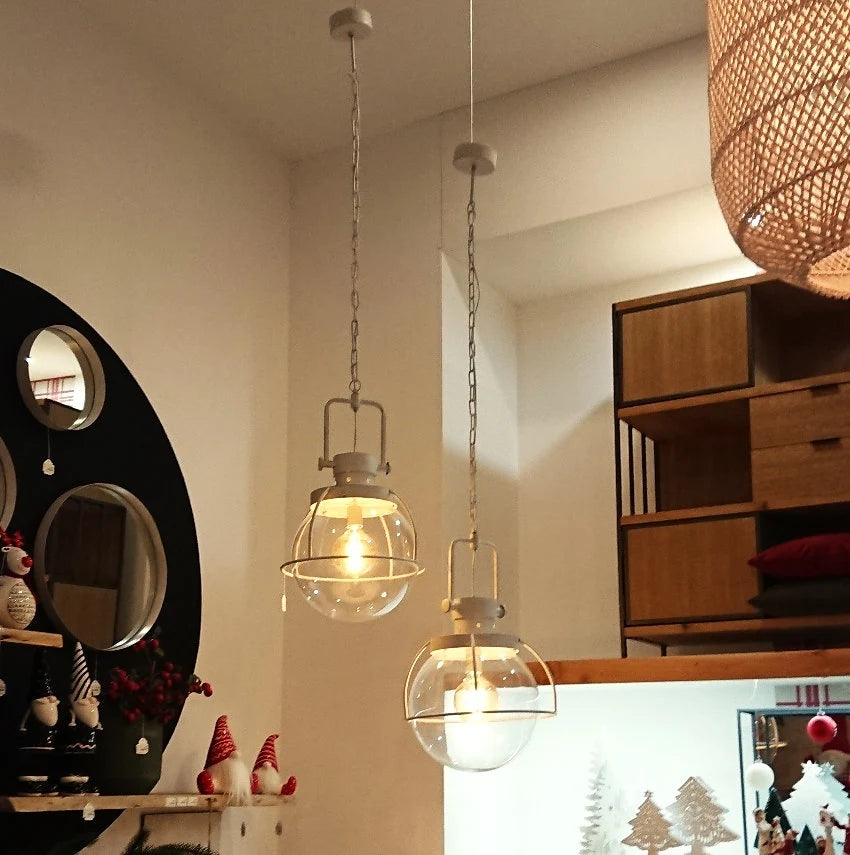 Maritime Fischerkugel-Lampe