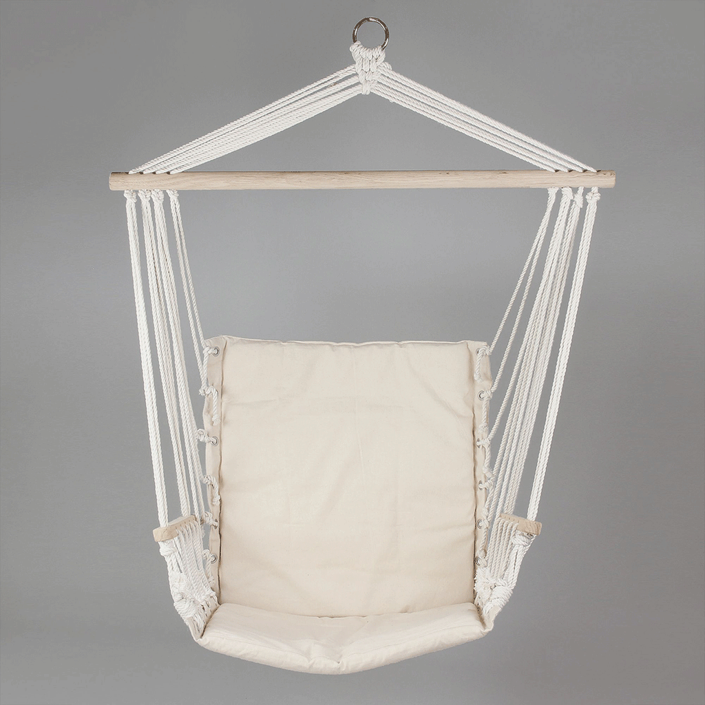 Hängesessel für Relax Oase in beige natur