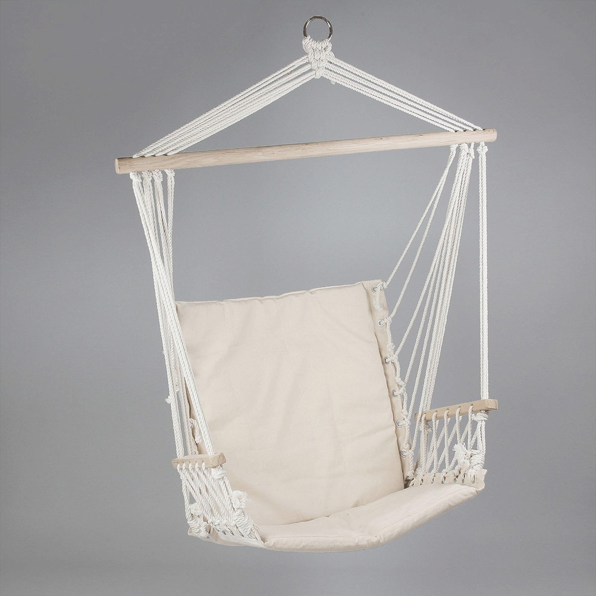 Hängesessel für Relax Oase in beige natur