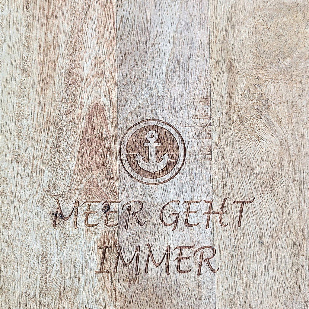 Holz Brett Küche Maritim