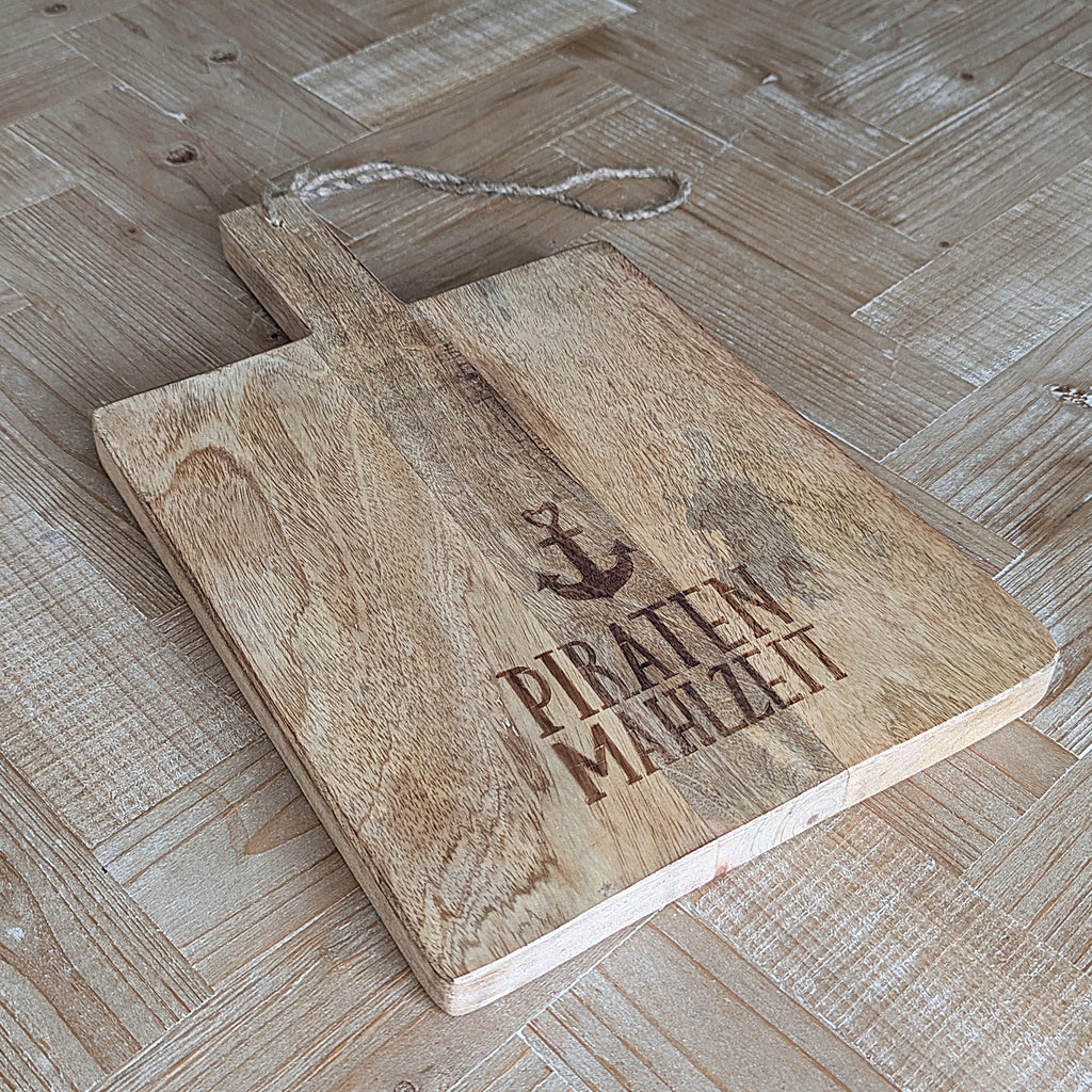 Holz Schneidebrett Pirat