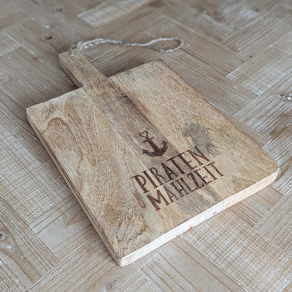 Holz Schneidebrett Pirat