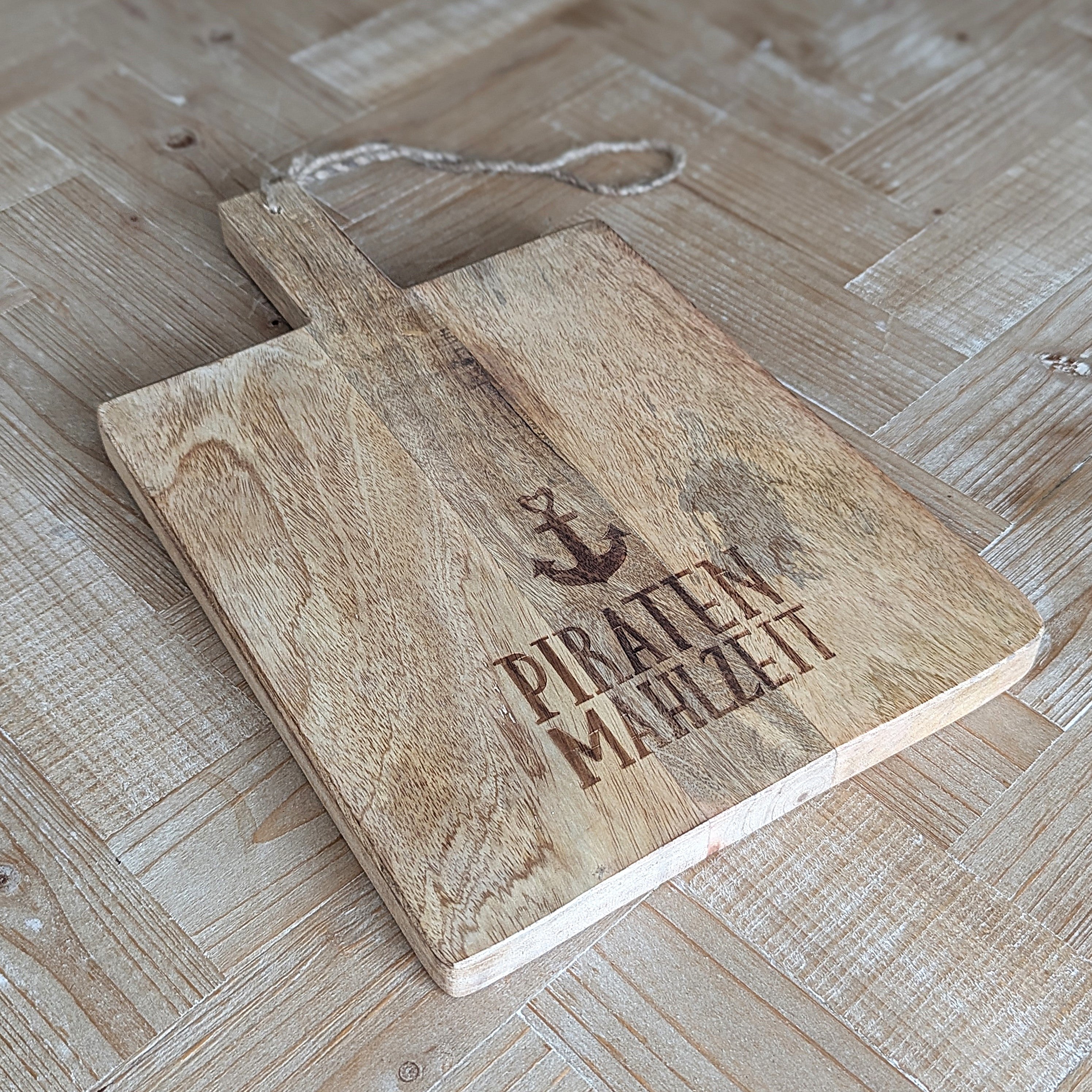 Holz Schneidebrett Pirat