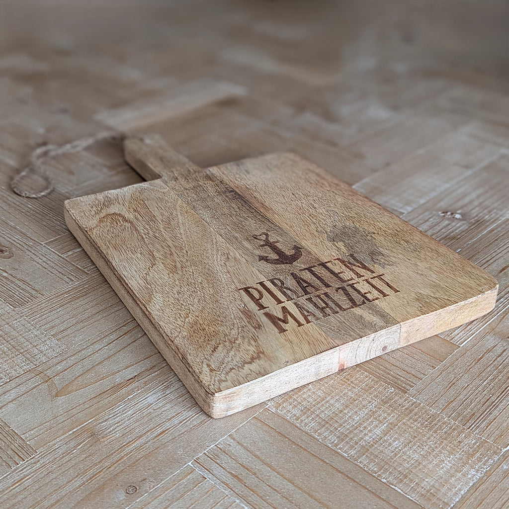 Holz Schneidebrett Pirat