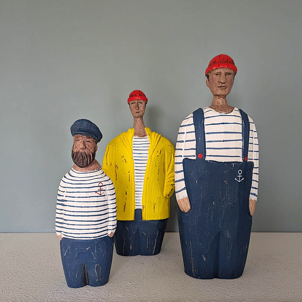 Holz Figur Seefahrer in 3 Varianten