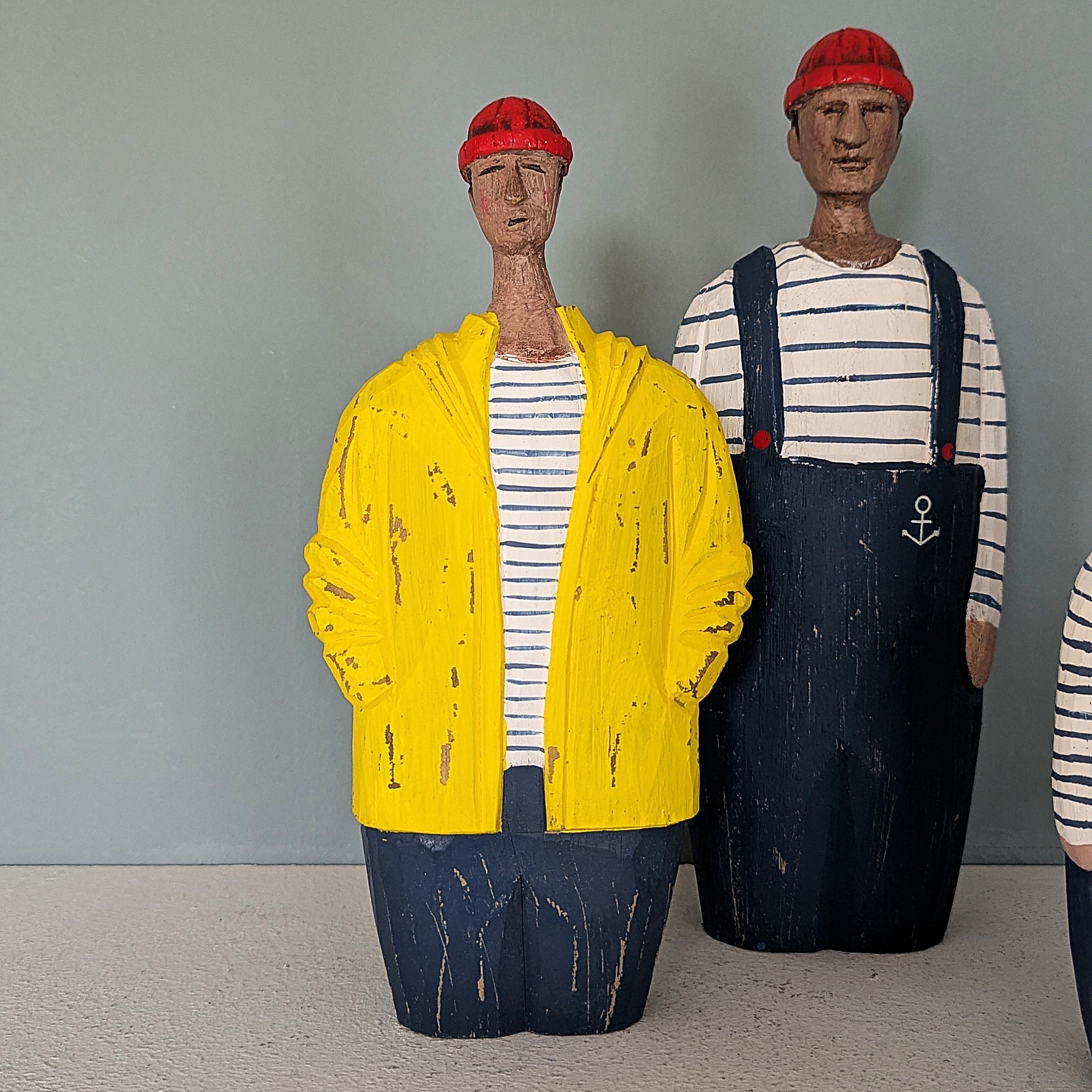 Holz Figur Seefahrer in 3 Varianten