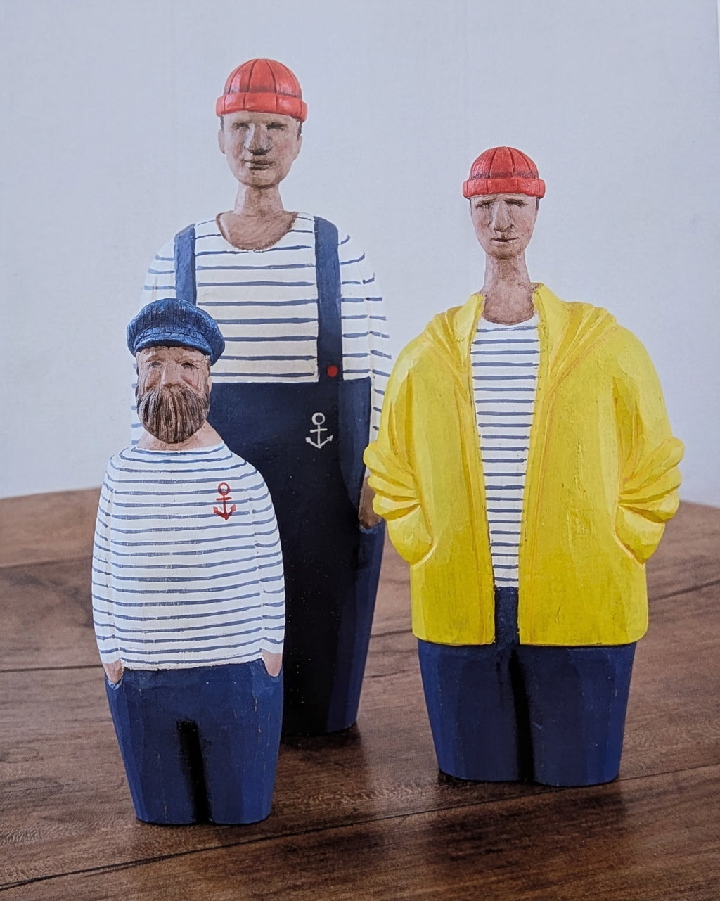 Holz Figur Seefahrer in 3 Varianten