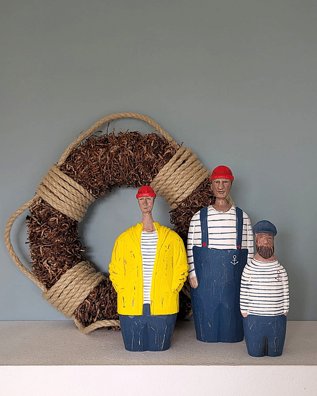 Holz Figur Seefahrer in 3 Varianten