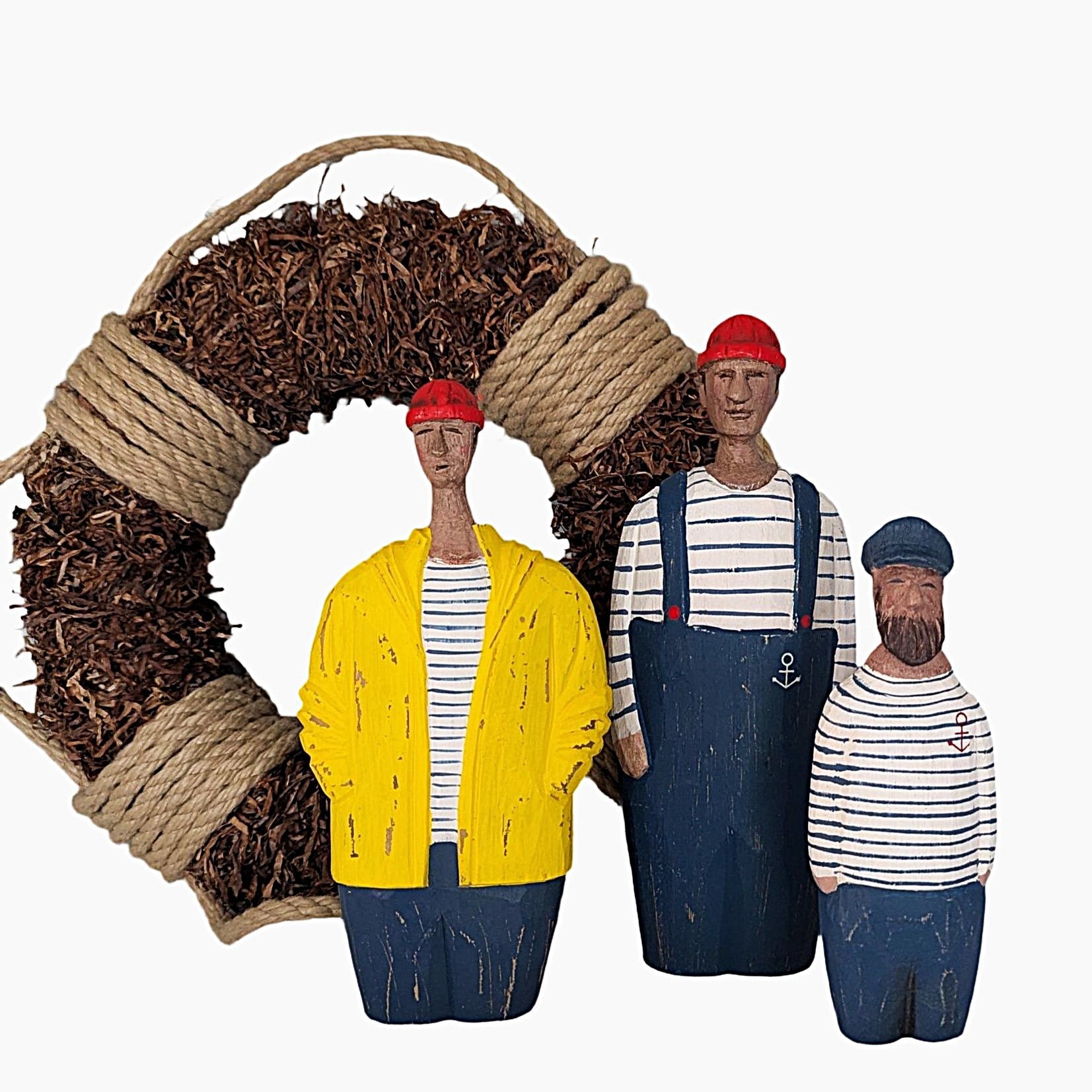 Holz Figur Seefahrer in 3 Varianten