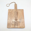 Holz Schneidebrett Pirat