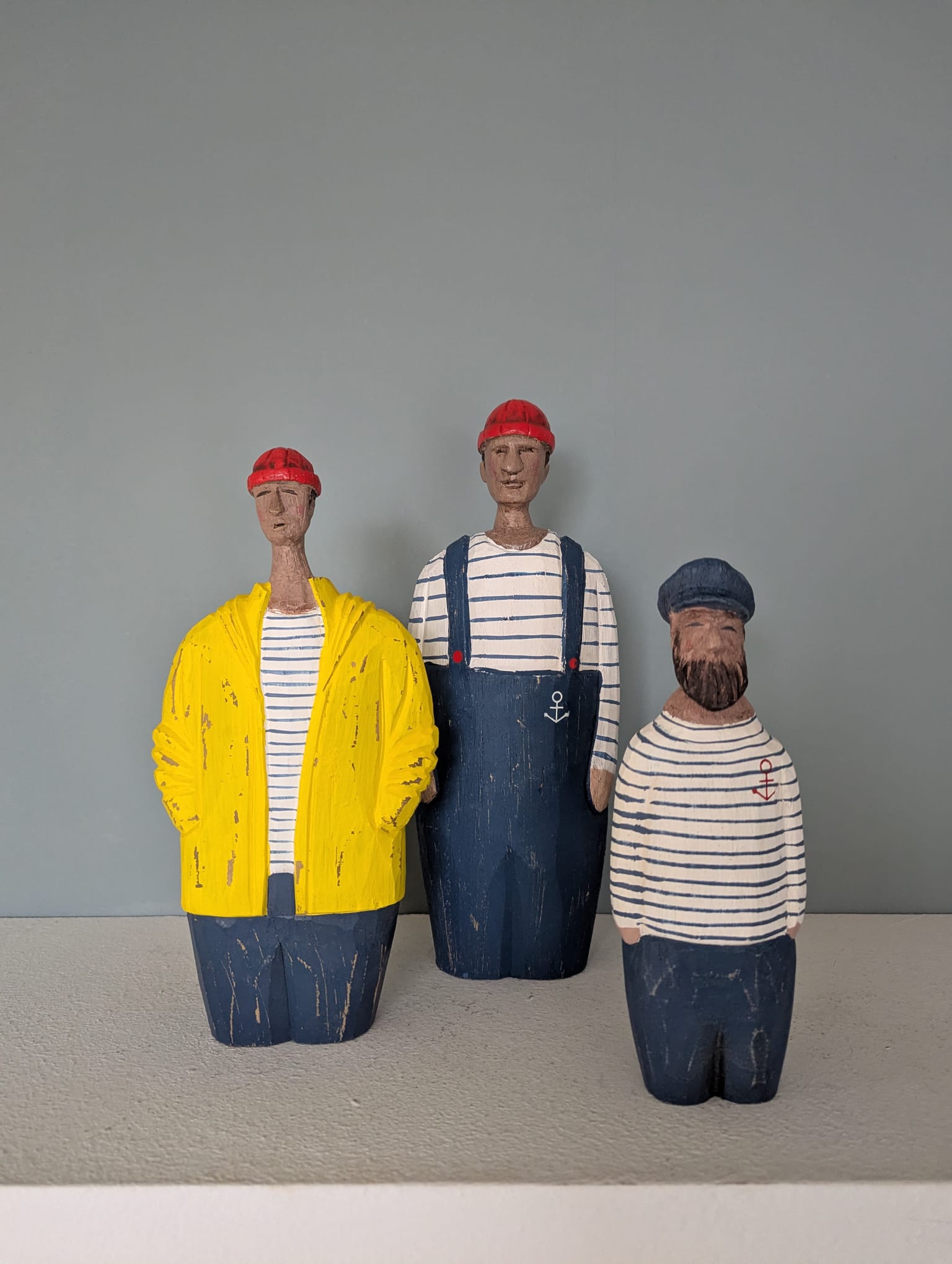 Holz Figur Seefahrer in 3 Varianten