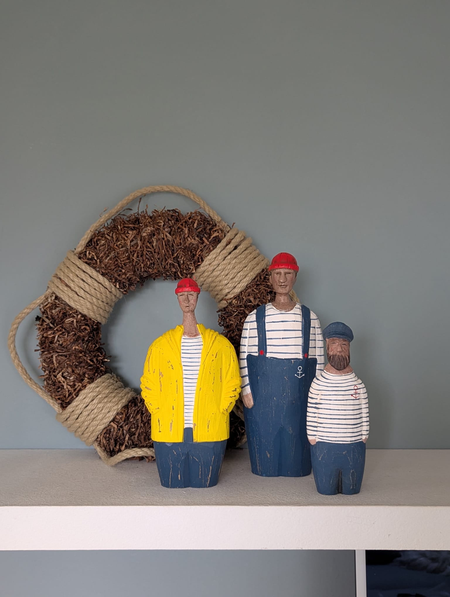 Holz Figur Seefahrer in 3 Varianten