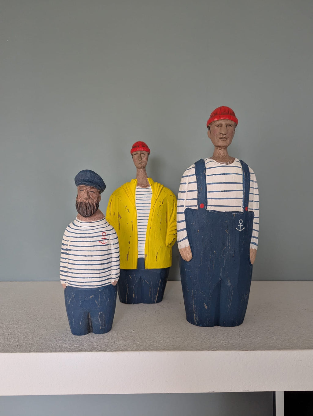 Holz Figur Seefahrer in 3 Varianten