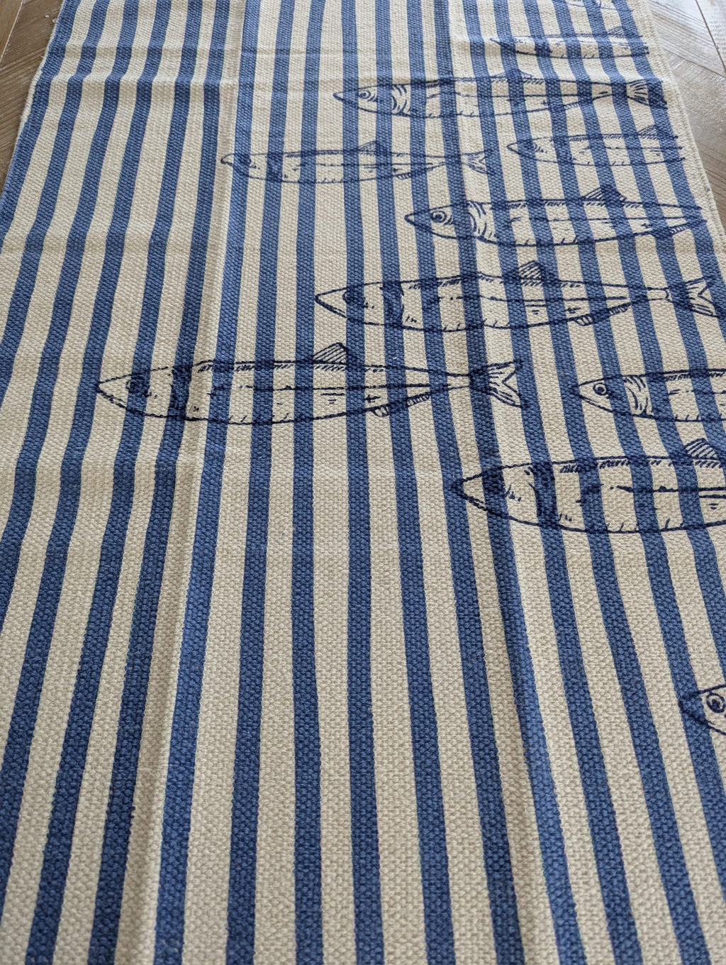 Teppich Läufer maritim gestreift