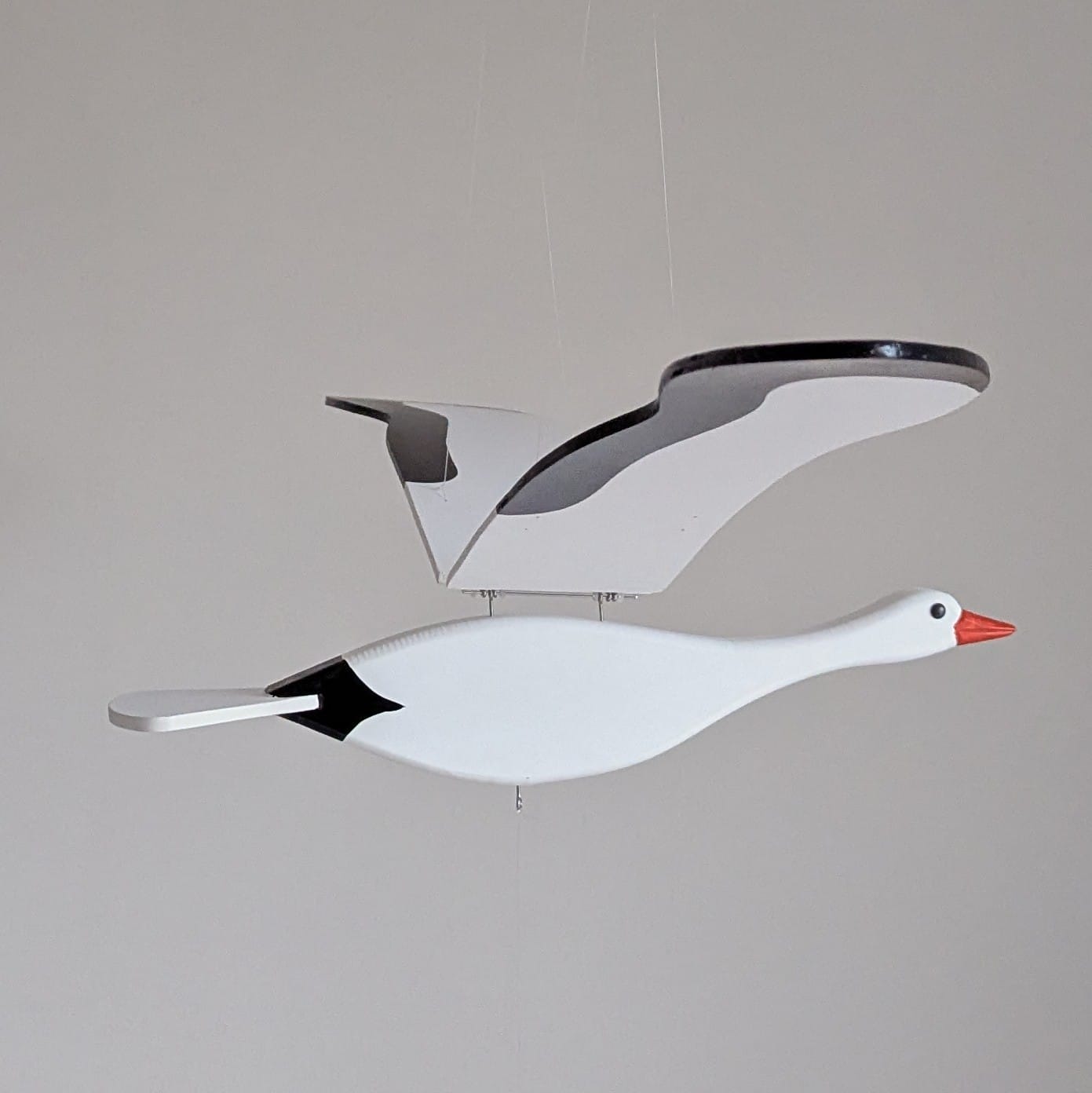 Möwe - Schwingvogel - Möwe als Mobile