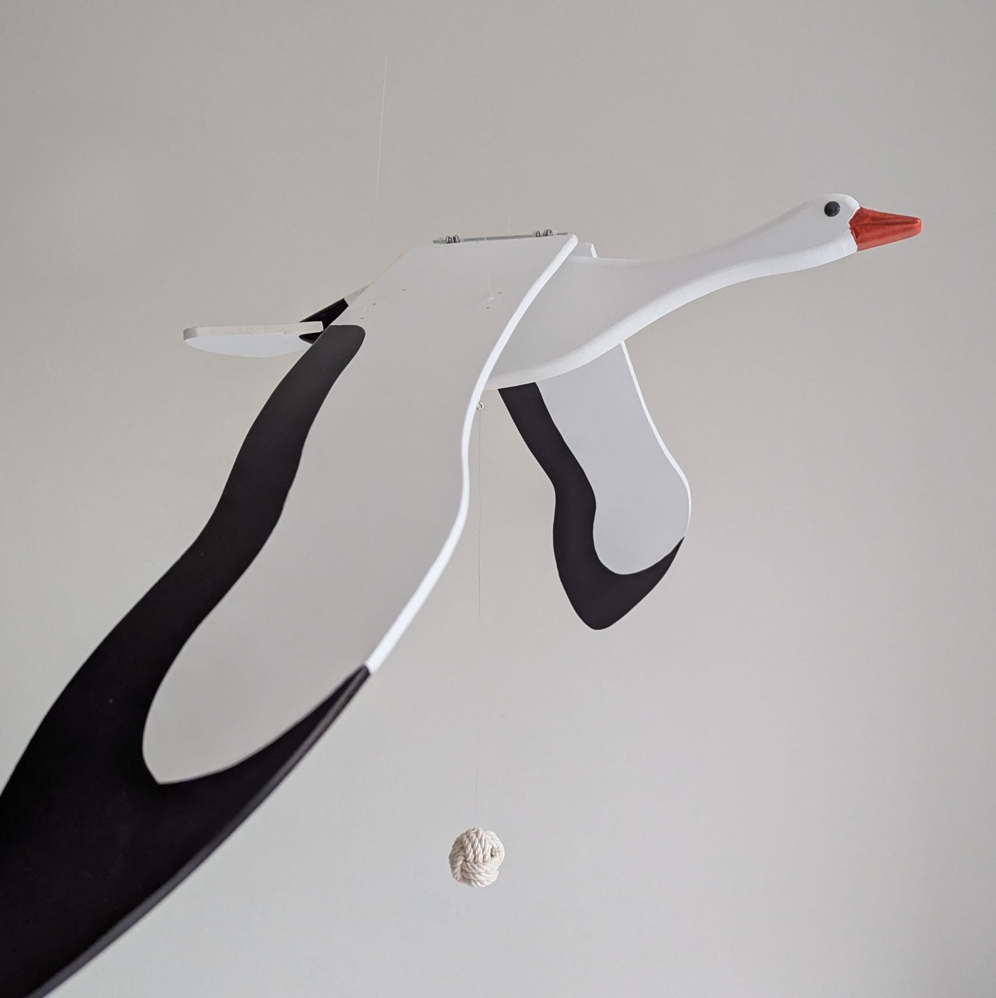 Möwe - Schwingvogel - Möwe als Mobile