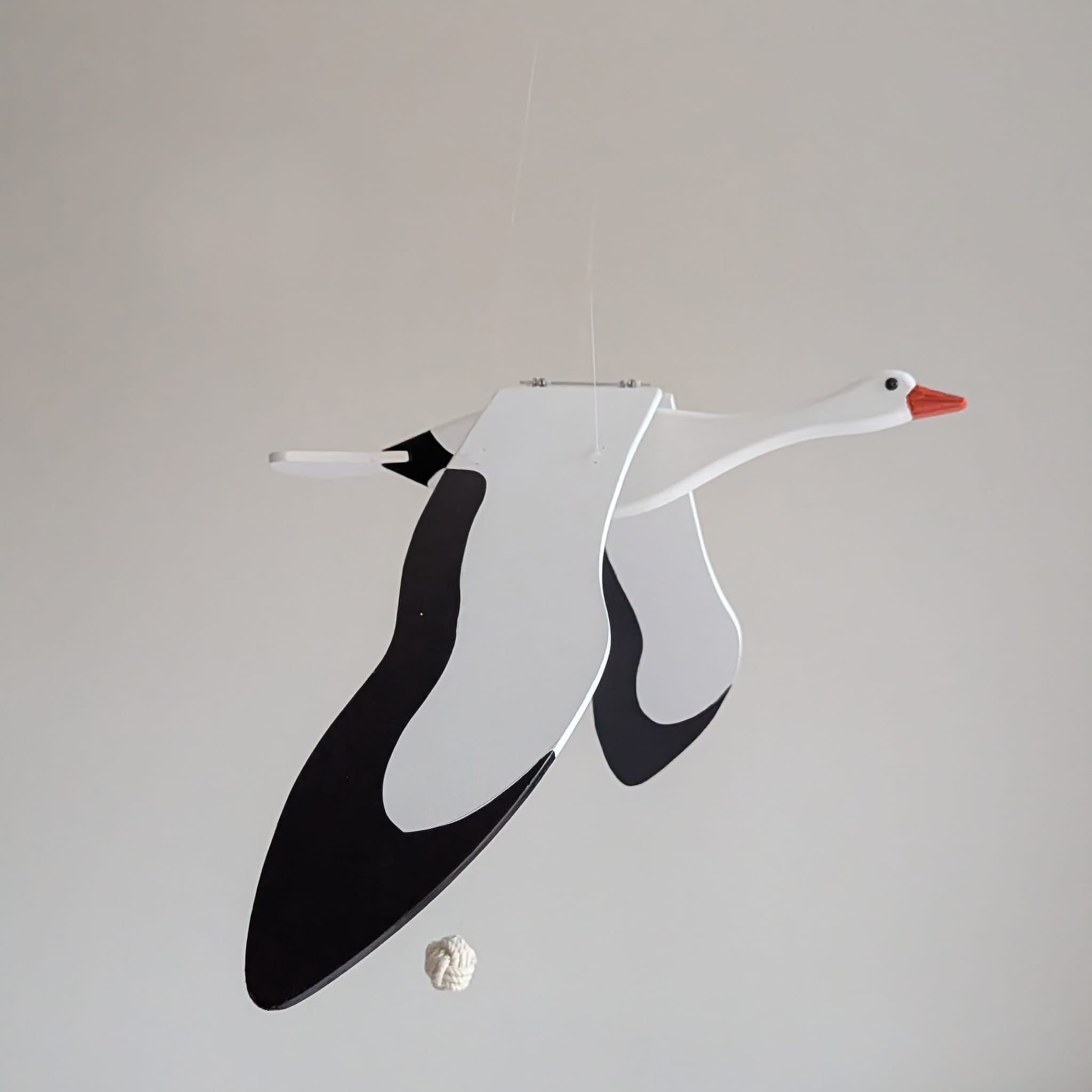 Möwe - Schwingvogel - Möwe als Mobile