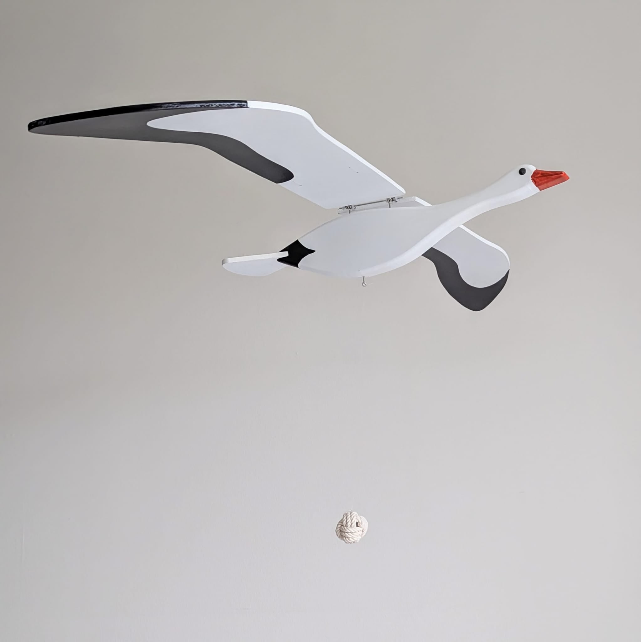 Möwe - Schwingvogel - Möwe als Mobile