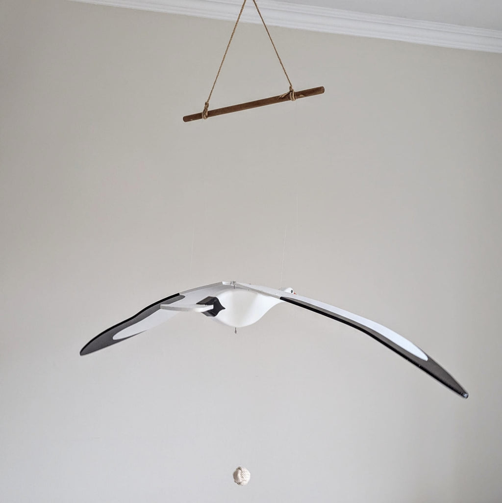 Möwe - Schwingvogel - Möwe als Mobile