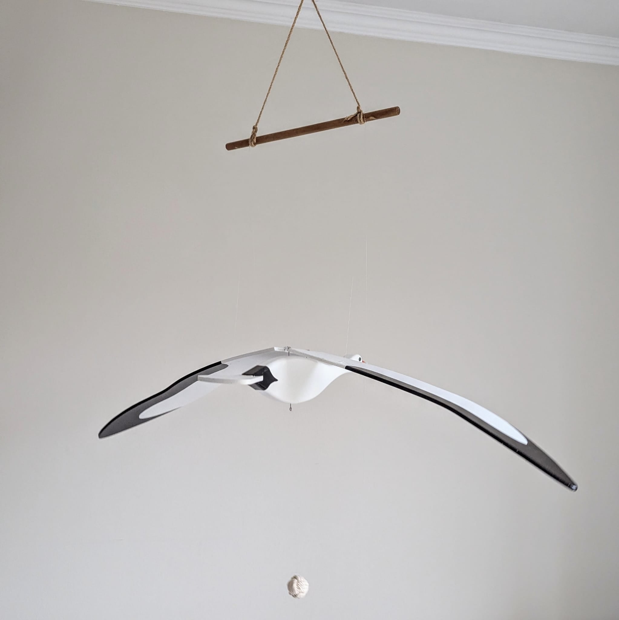 Möwe - Schwingvogel - Möwe als Mobile