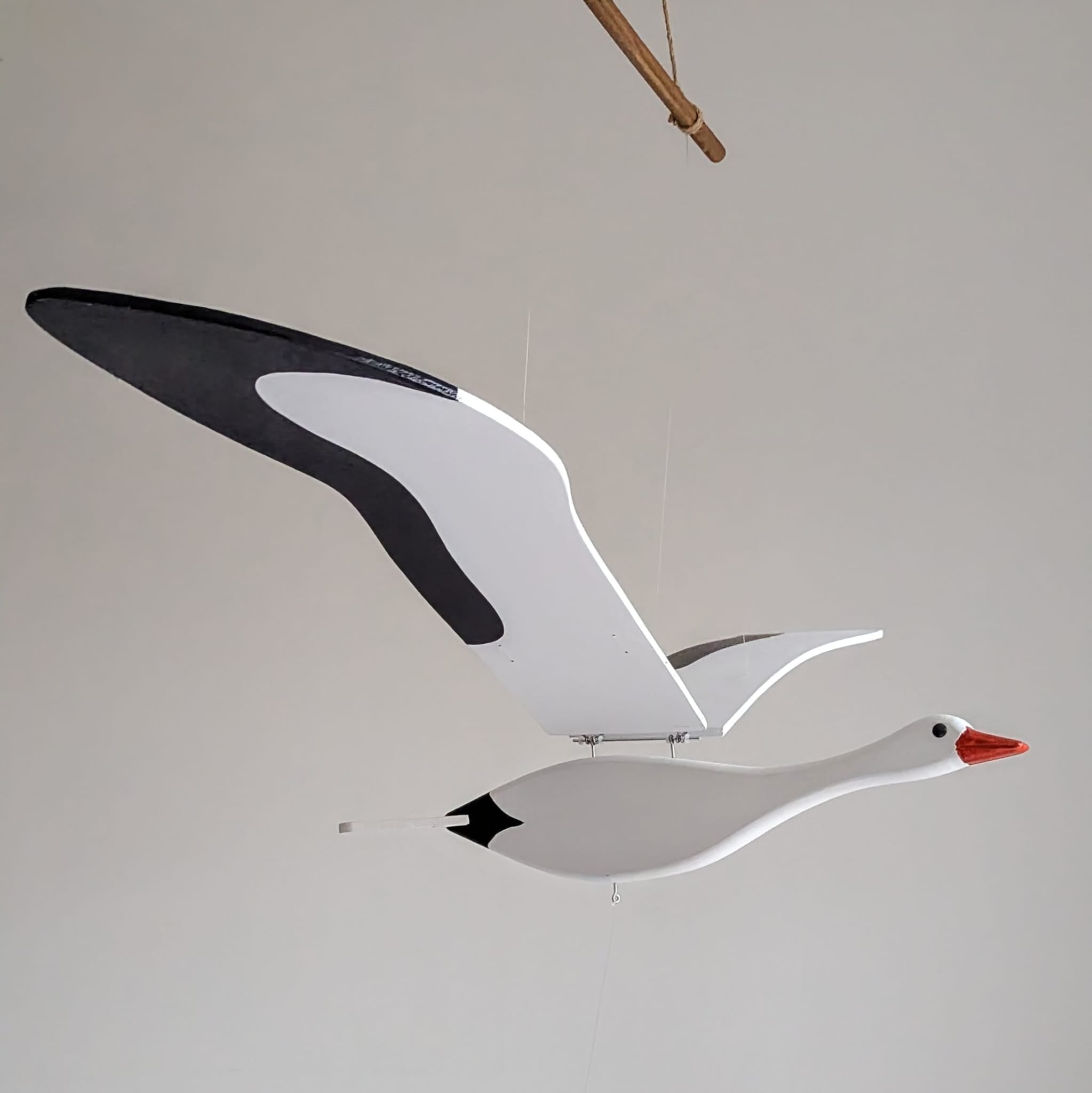 Möwe - Schwingvogel - Möwe als Mobile