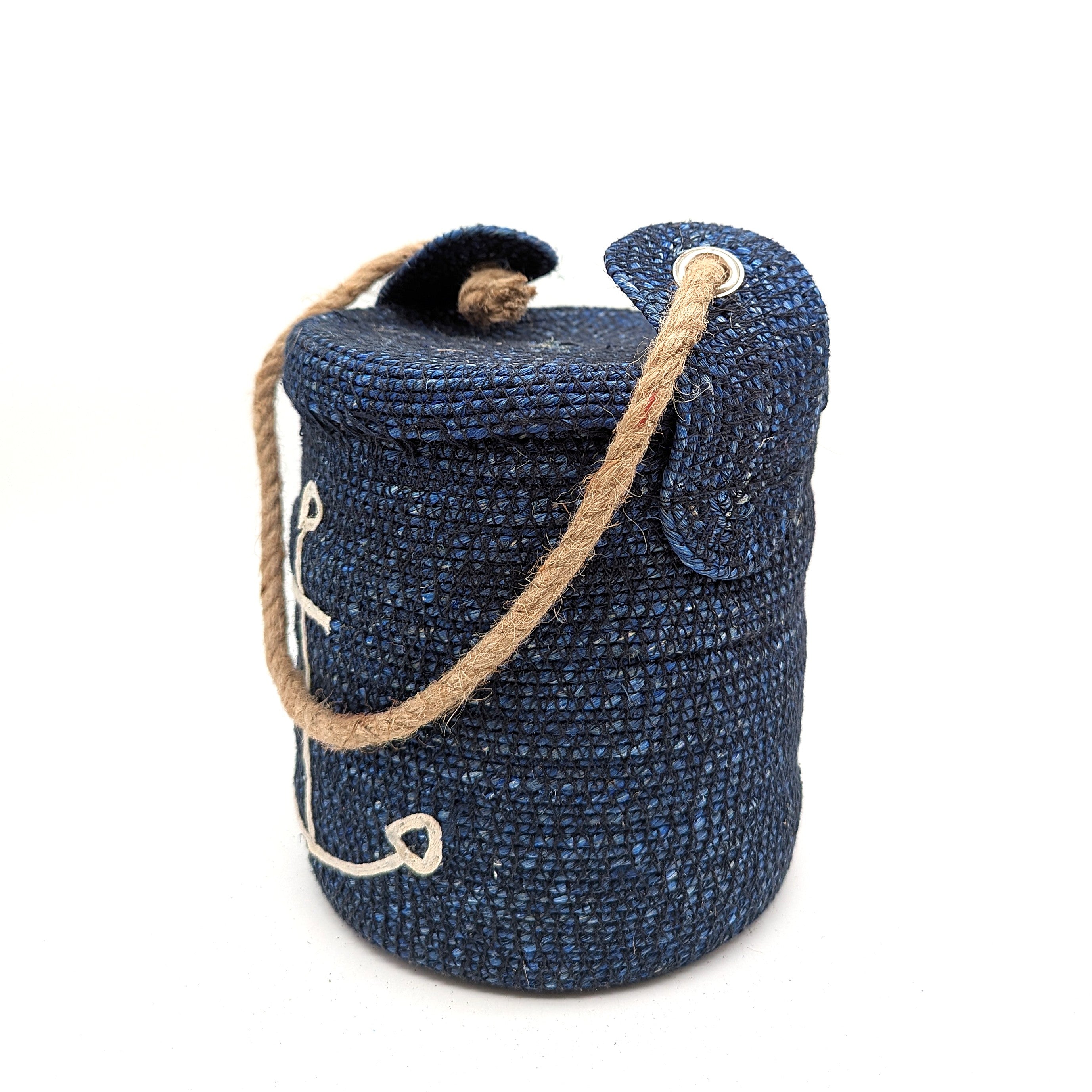 Jute Türstopper mit maritimen Motiv - zwei Varianten