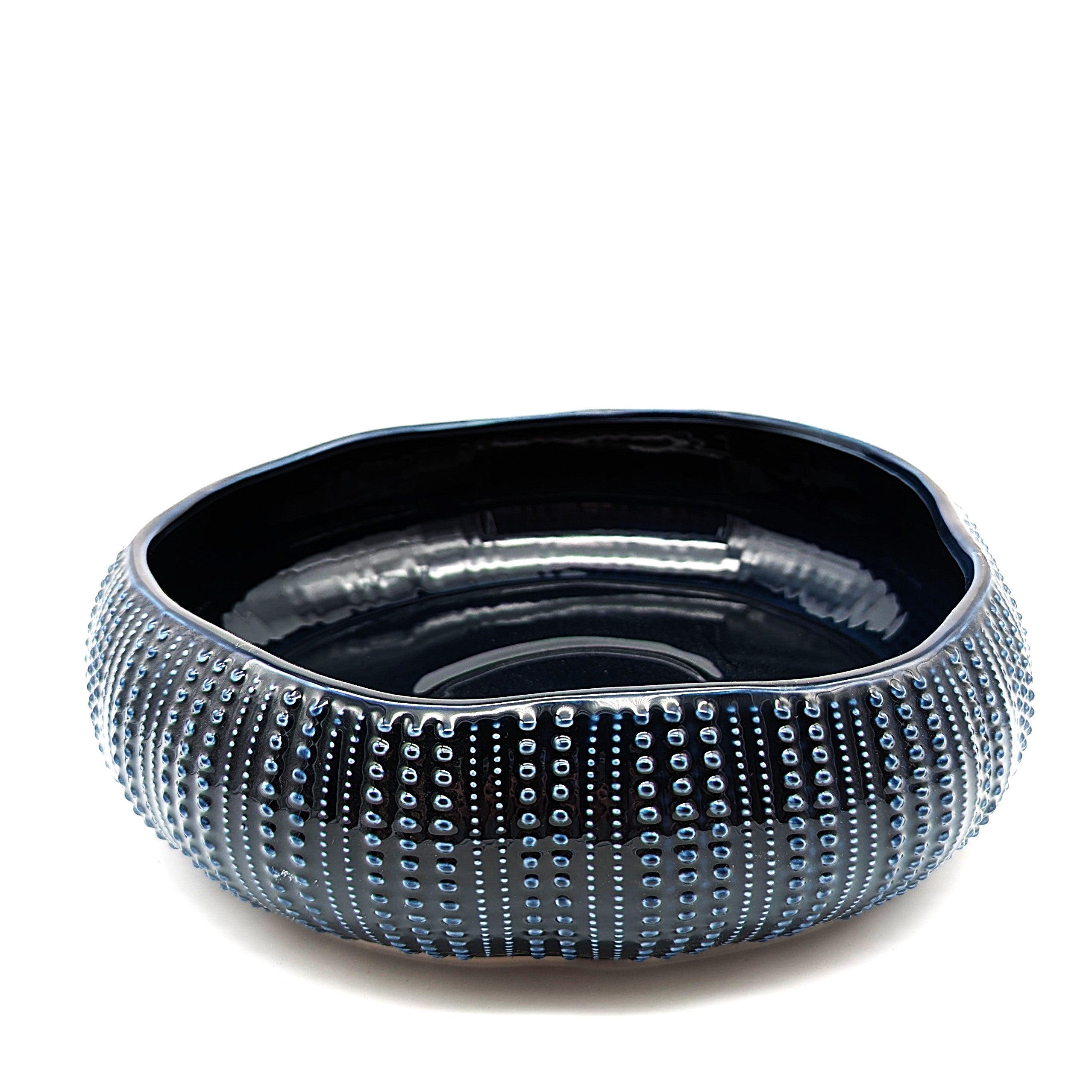 Keramik Schale Oktopus dunkelblau