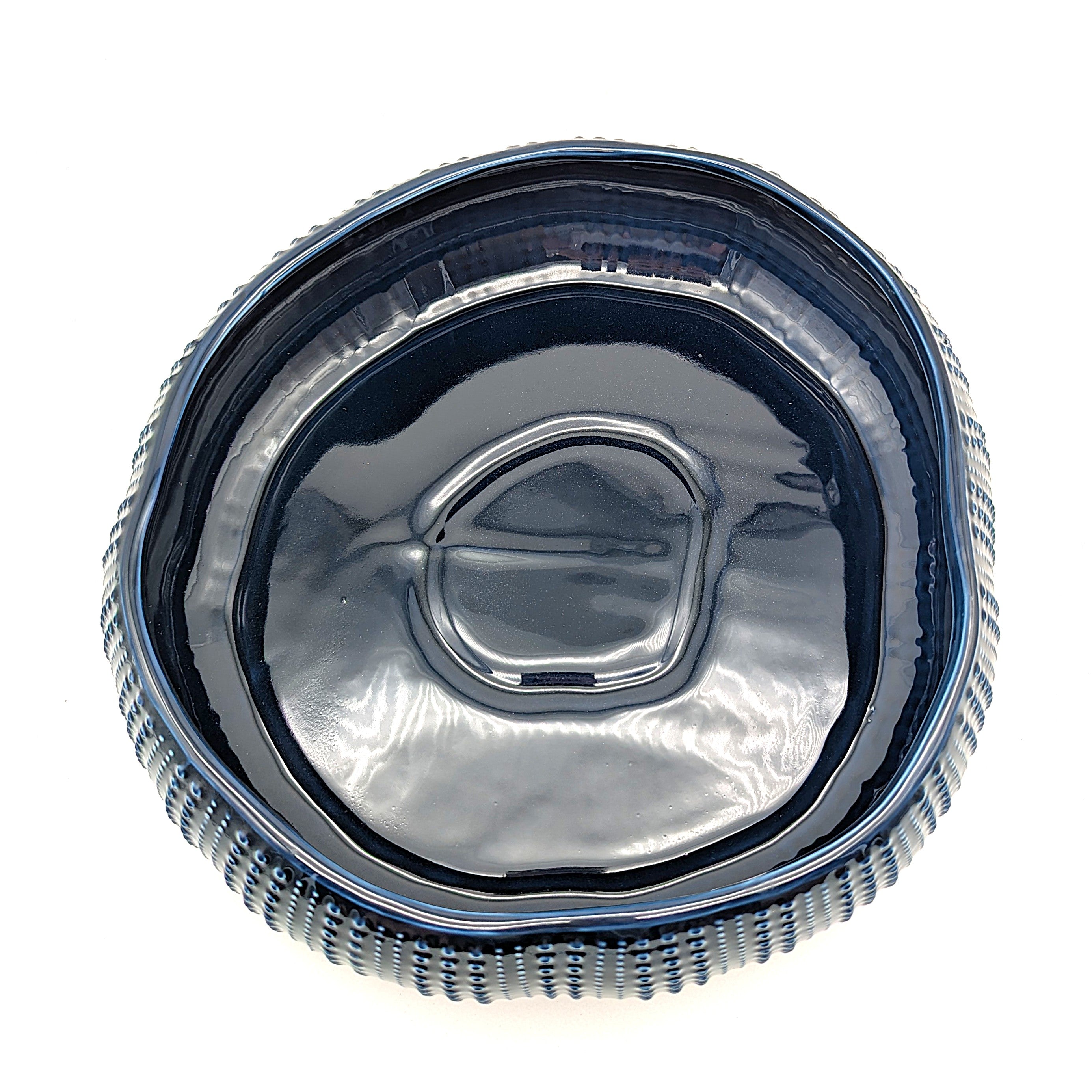 Keramik Schale Oktopus dunkelblau