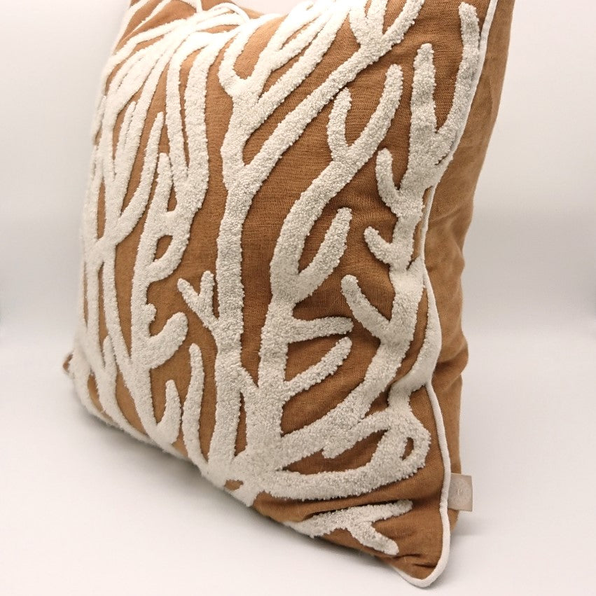 Deko Kissen Zierkissen Koralle