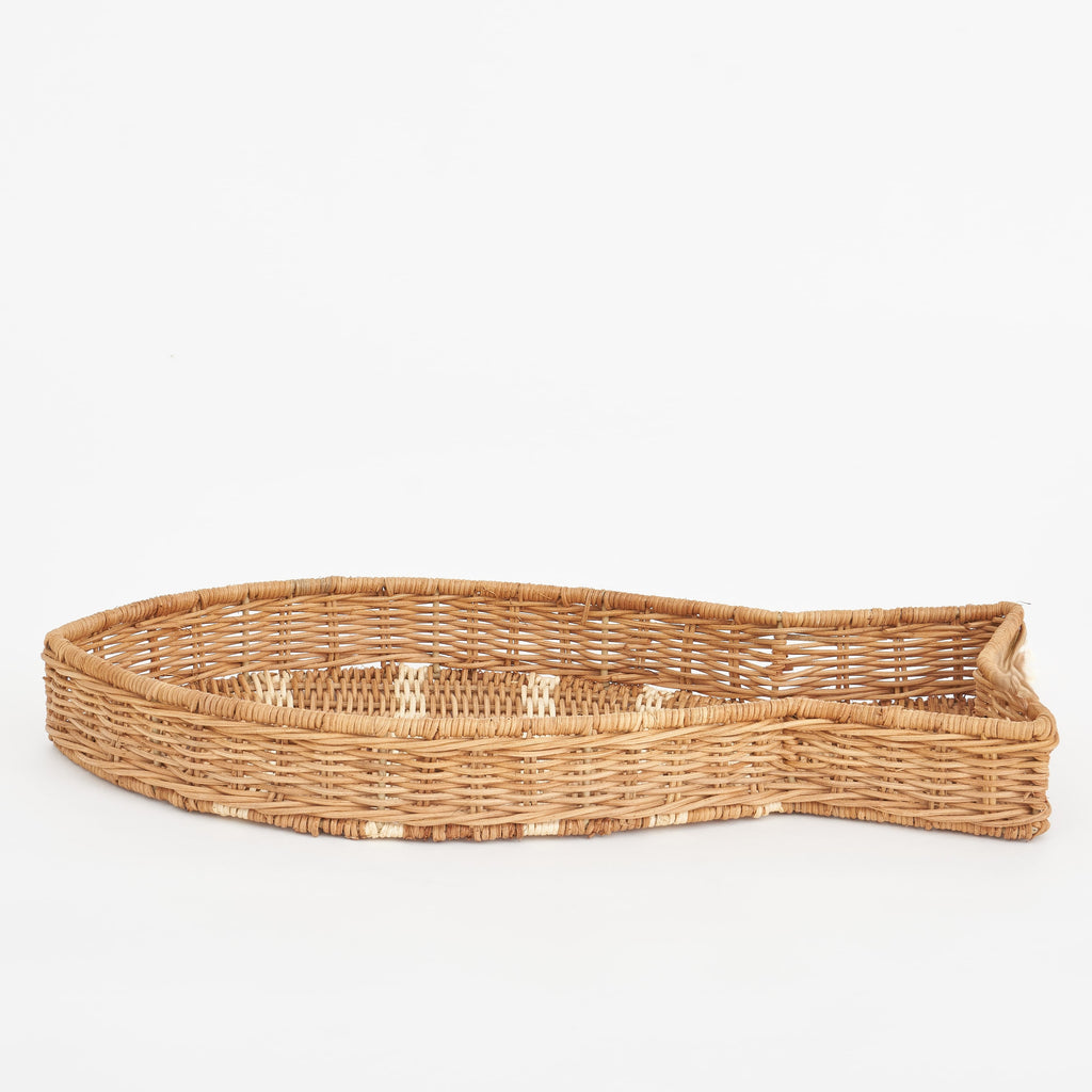 Korb Tablett Fisch - 2 Größen zur Wahl