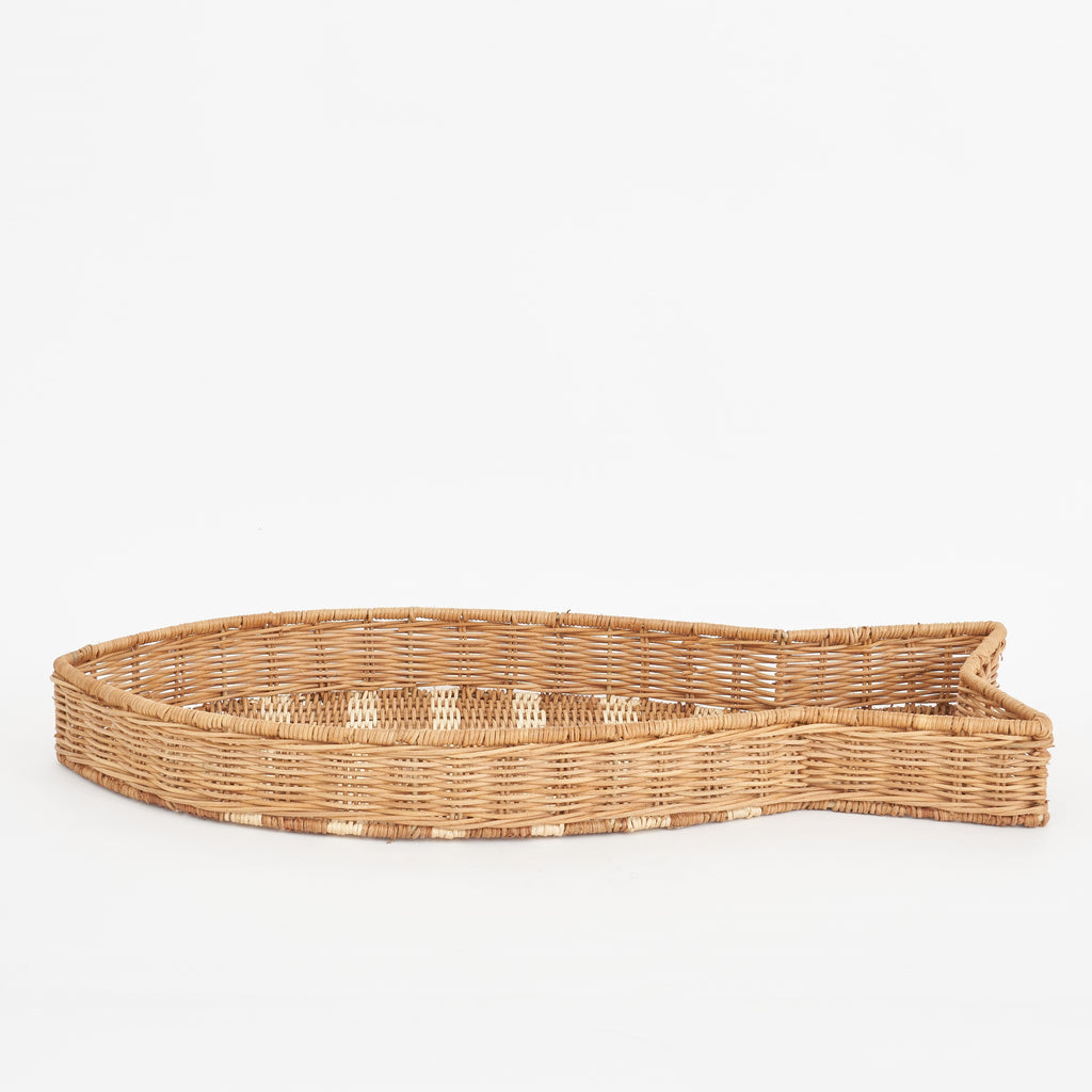 Korb Tablett Fisch - 2 Größen zur Wahl