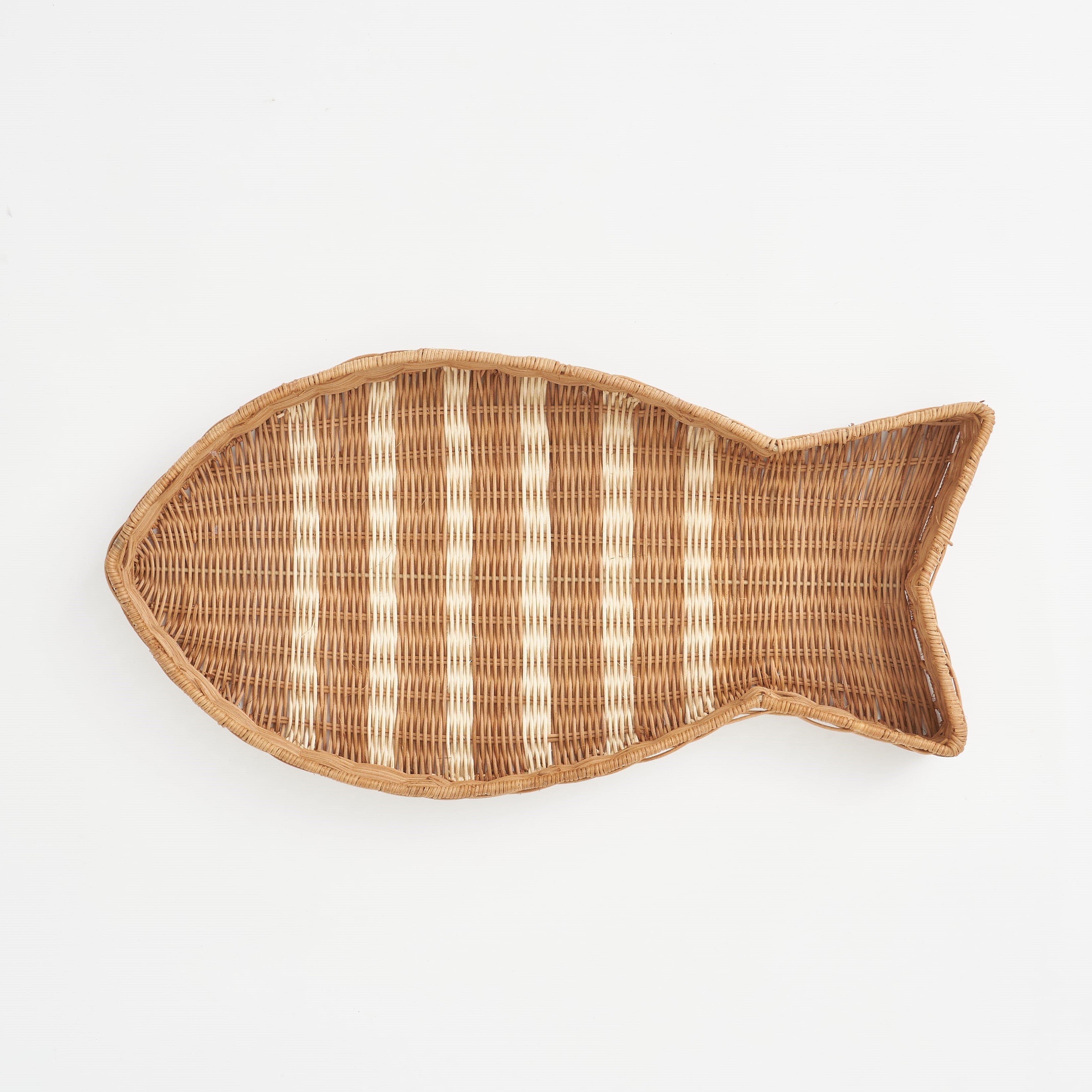 Korb Tablett Fisch - 2 Größen zur Wahl