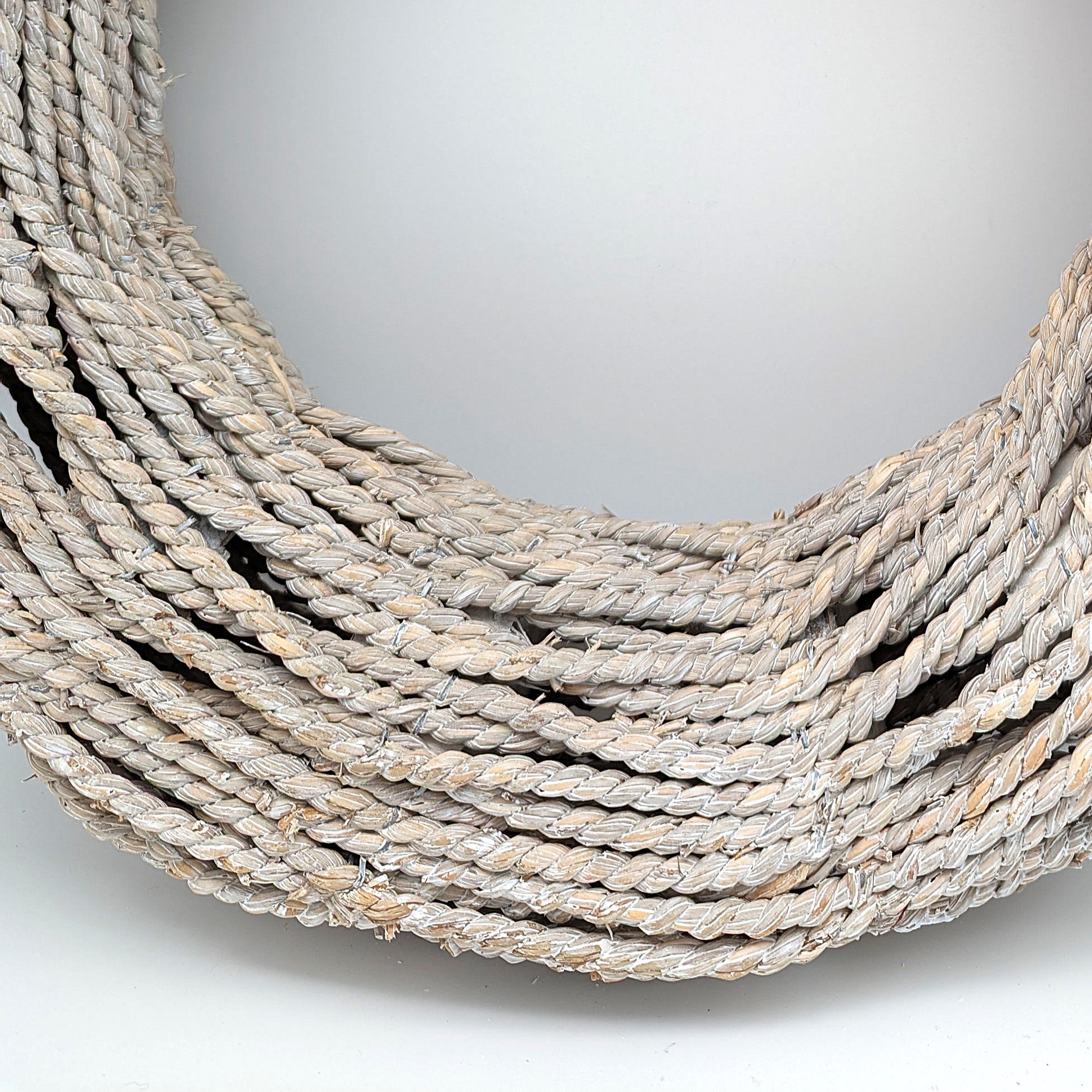 Maritimer Deko Kranz aus Tau Seil