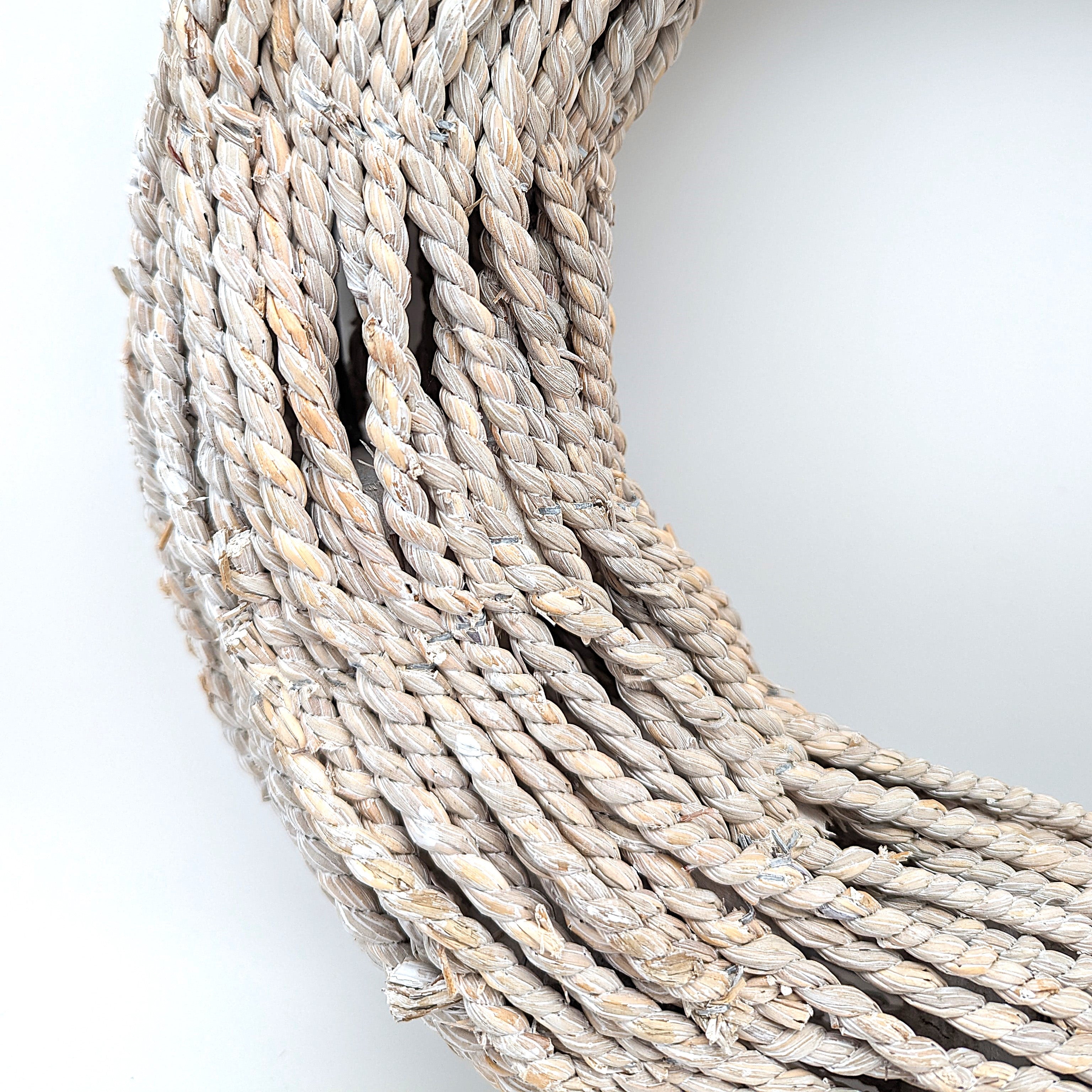 Maritimer Deko Kranz aus Tau Seil