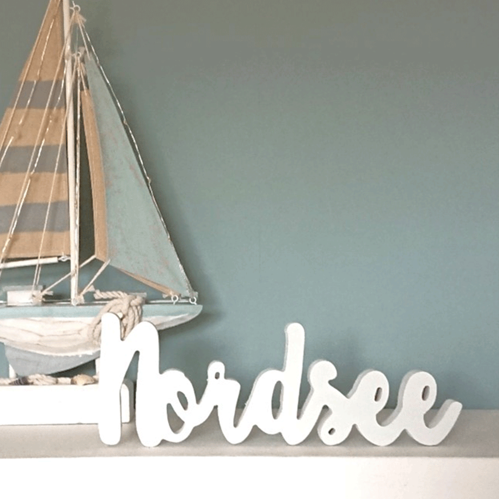 Schriftzug „Nordsee“