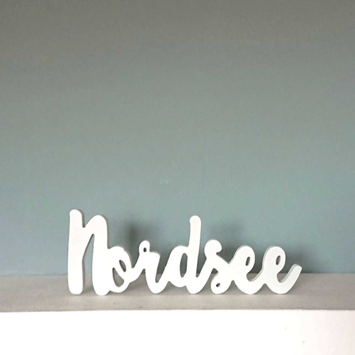 Schriftzug „Nordsee“