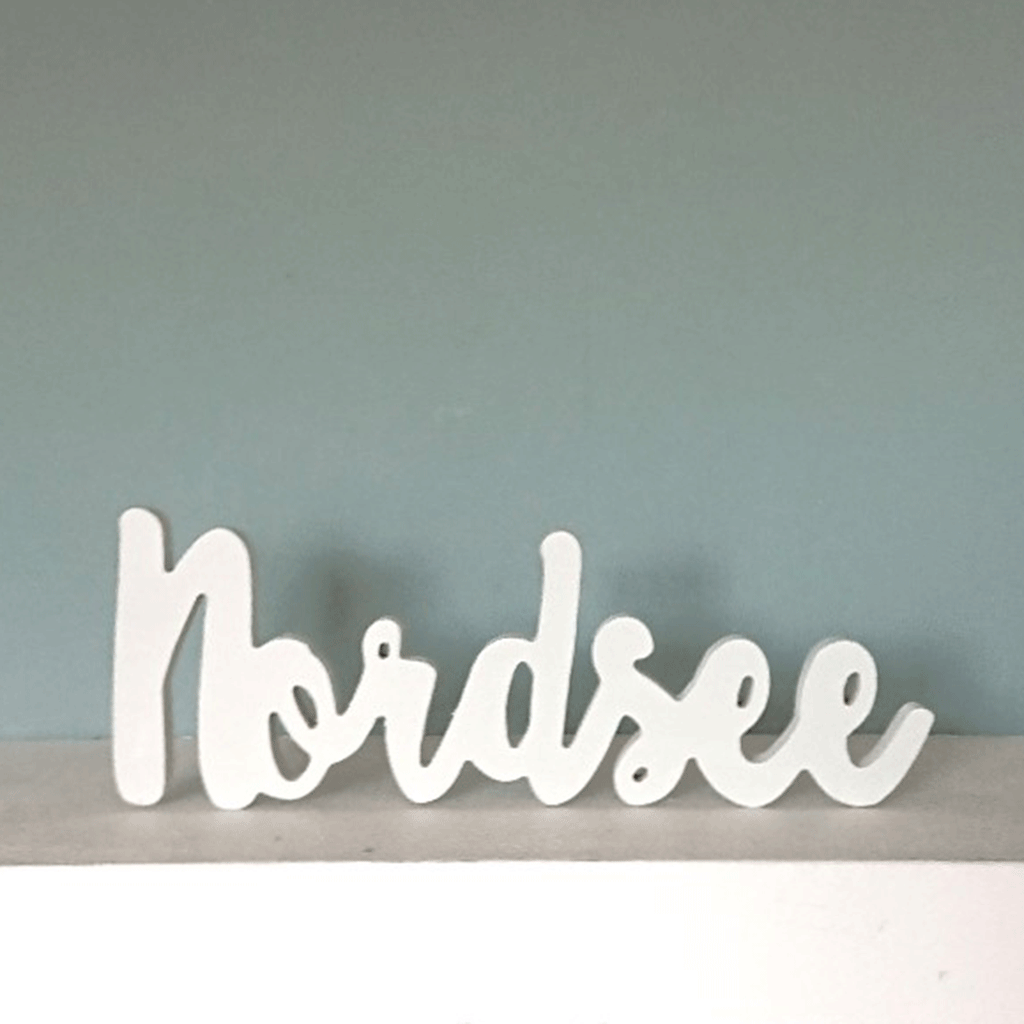 Schriftzug „Nordsee“