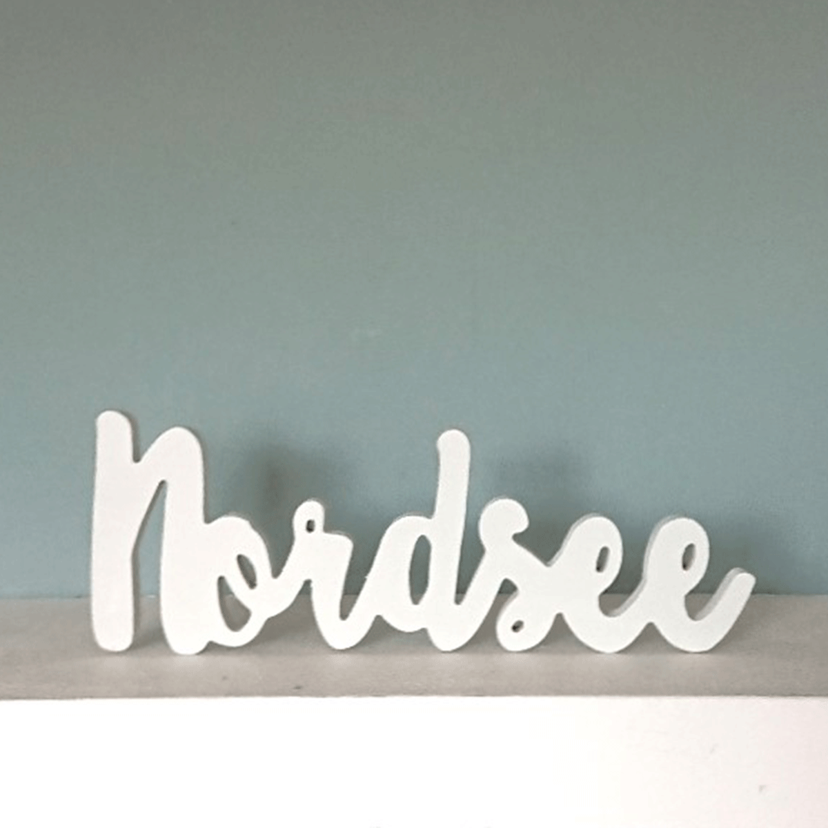 Schriftzug „Nordsee“