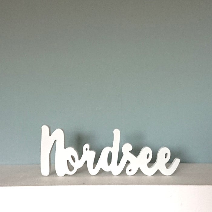 Schriftzug „Nordsee“