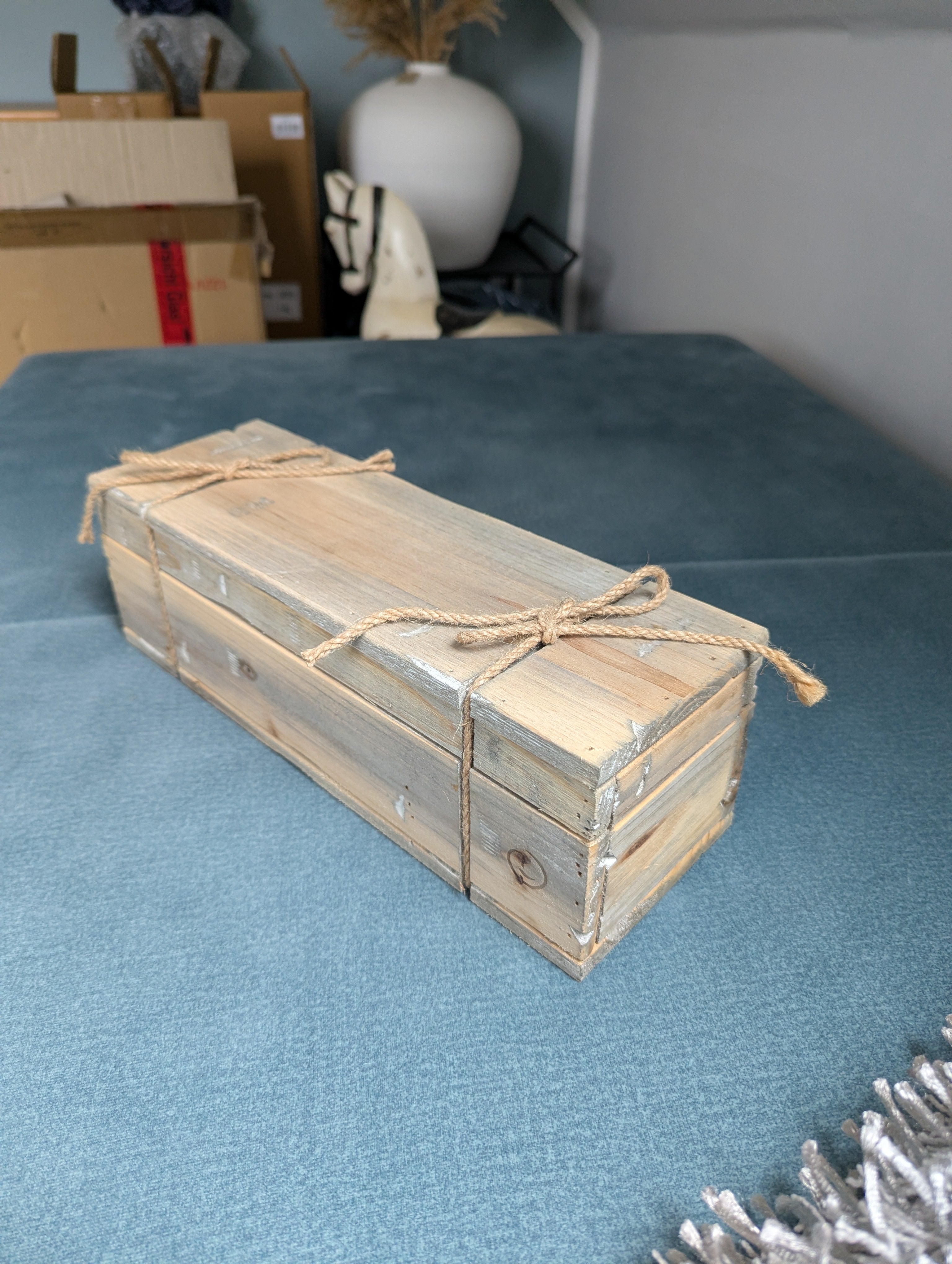 Geschenkbox Weinbox aus Holz