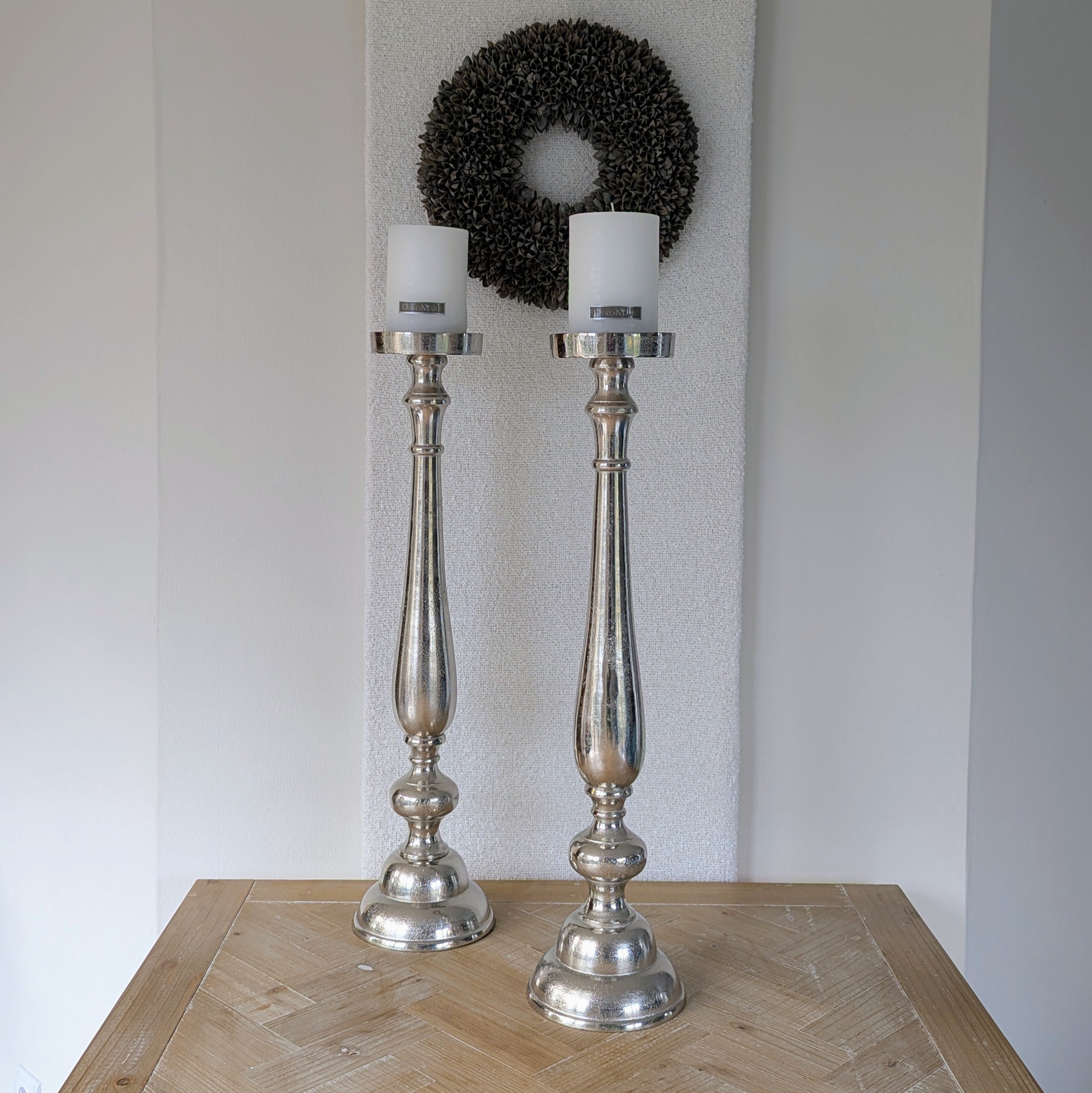 Kerzenständer Mondän - groß aus Aluminium